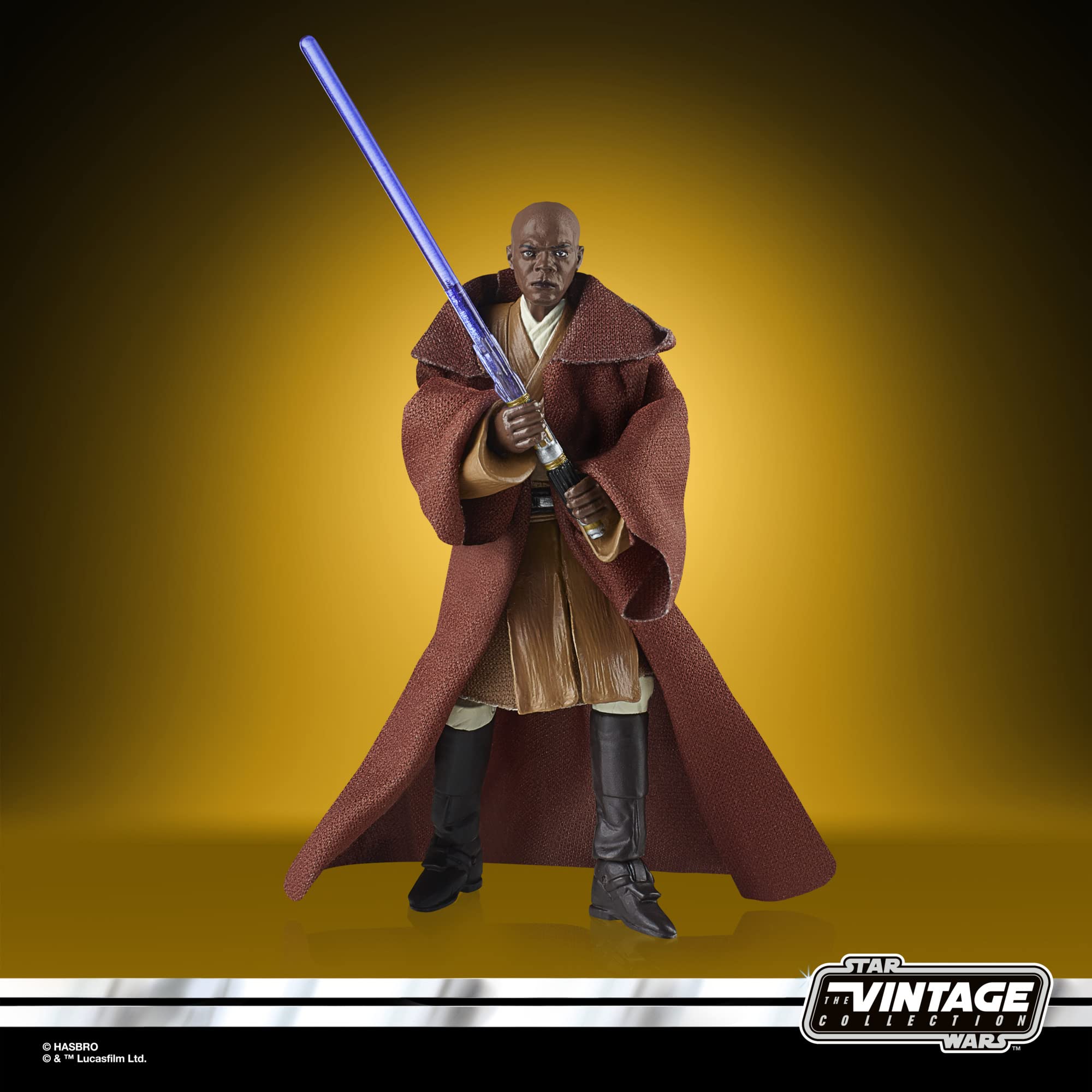 Buy Star Wars The Vintage Collection Mace Windu Toy VC35, 3.75Inch