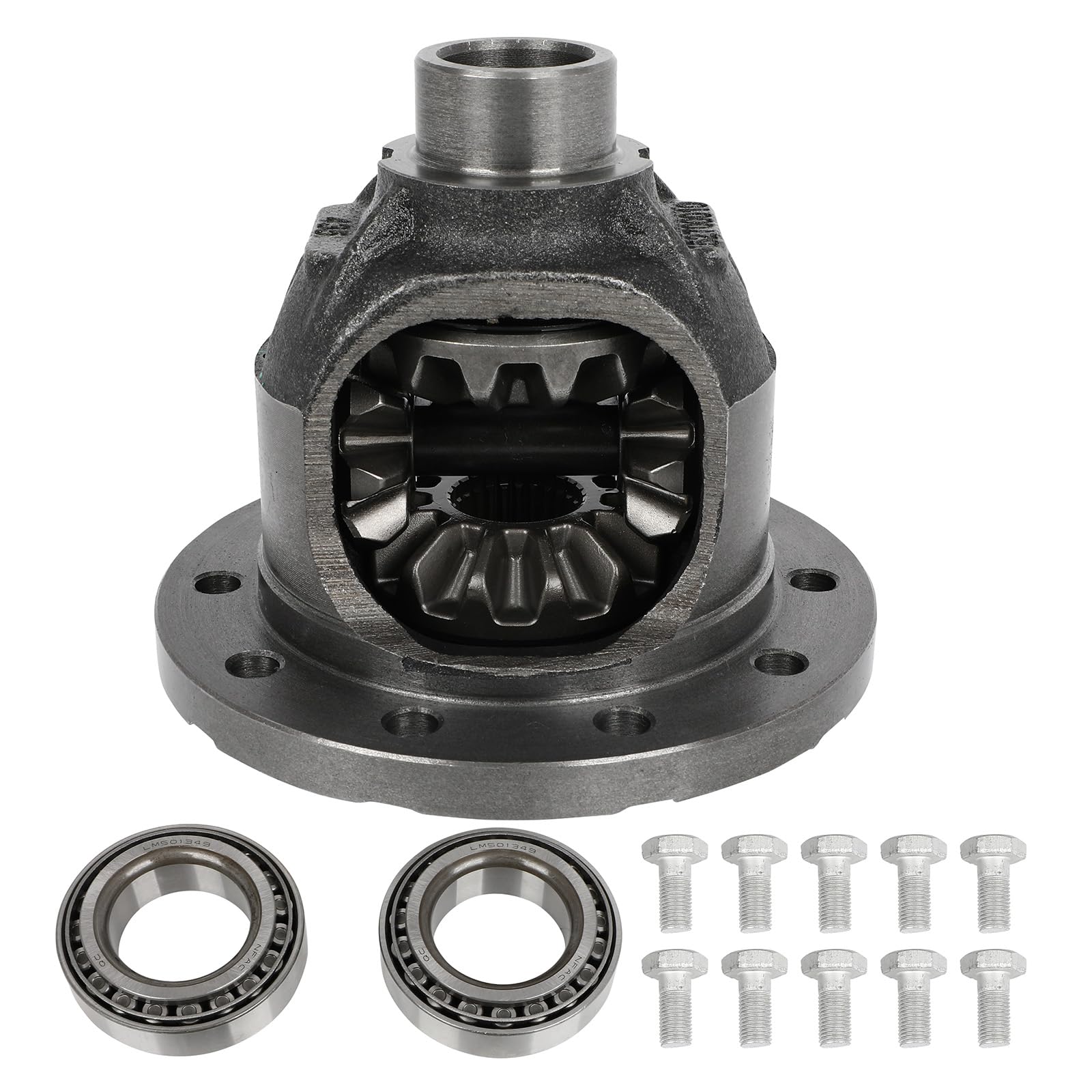 SCITOO Front Differential Case Kit Assembly DANA 30 Axle Compatible with Jeep Wrangler 2007-2017 Wrangler JK 2018 3.6L 3.8L 68026549AA