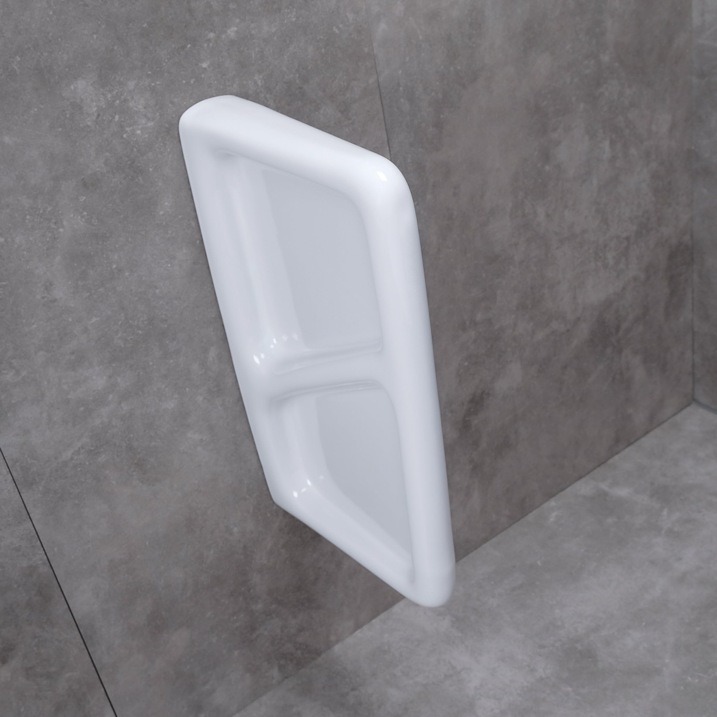 Aloni Urinal WC Keramik Trennwand