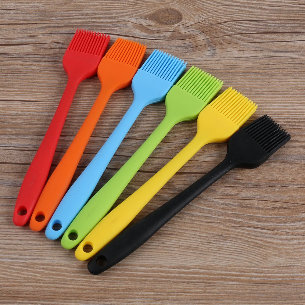 2 stuks 21 cm bakkwasten, bakkwast siliconen, penseel keuken, siliconen