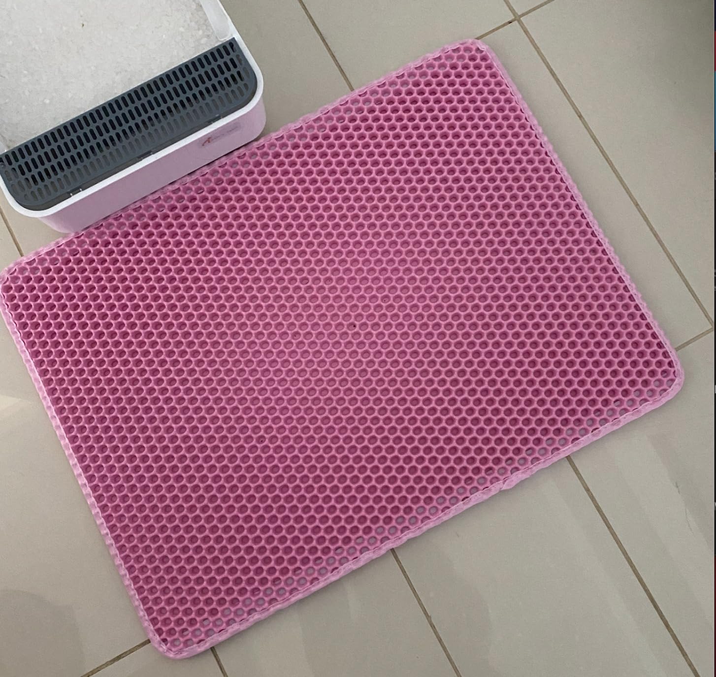 Pet Cat Litter Mat DoubleLayer Sand Cat Mats for Cat Litter box Large