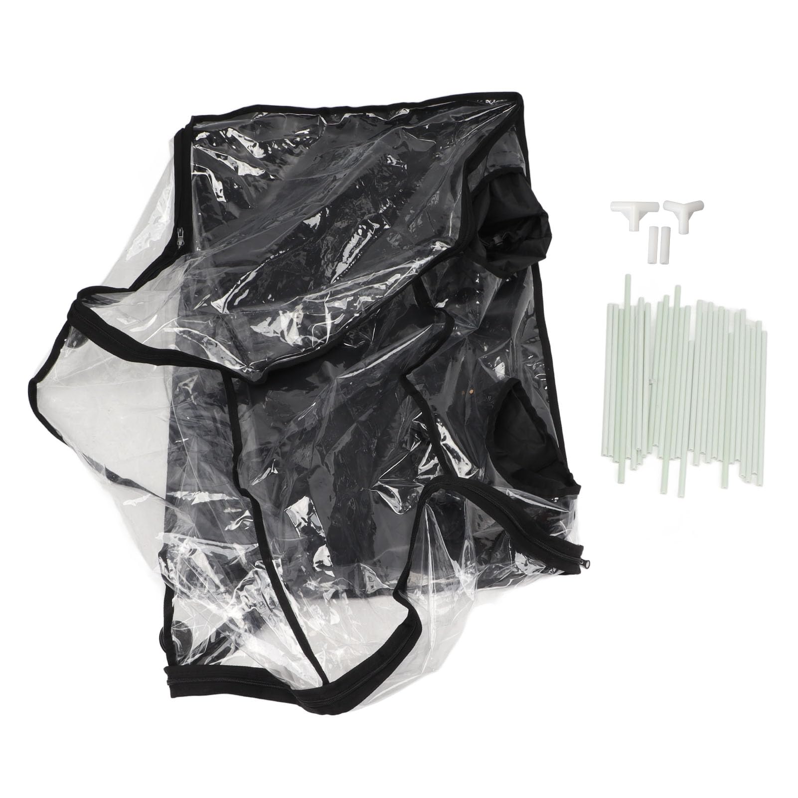 banapoy Boîte à Air pour Champignons, Tente de Croissance Mycologique Spacieuse, Isolée et étanche, Kit de Culture de Champignons avec Fenêtre Transparente pour Petits Espaces, Producteurs