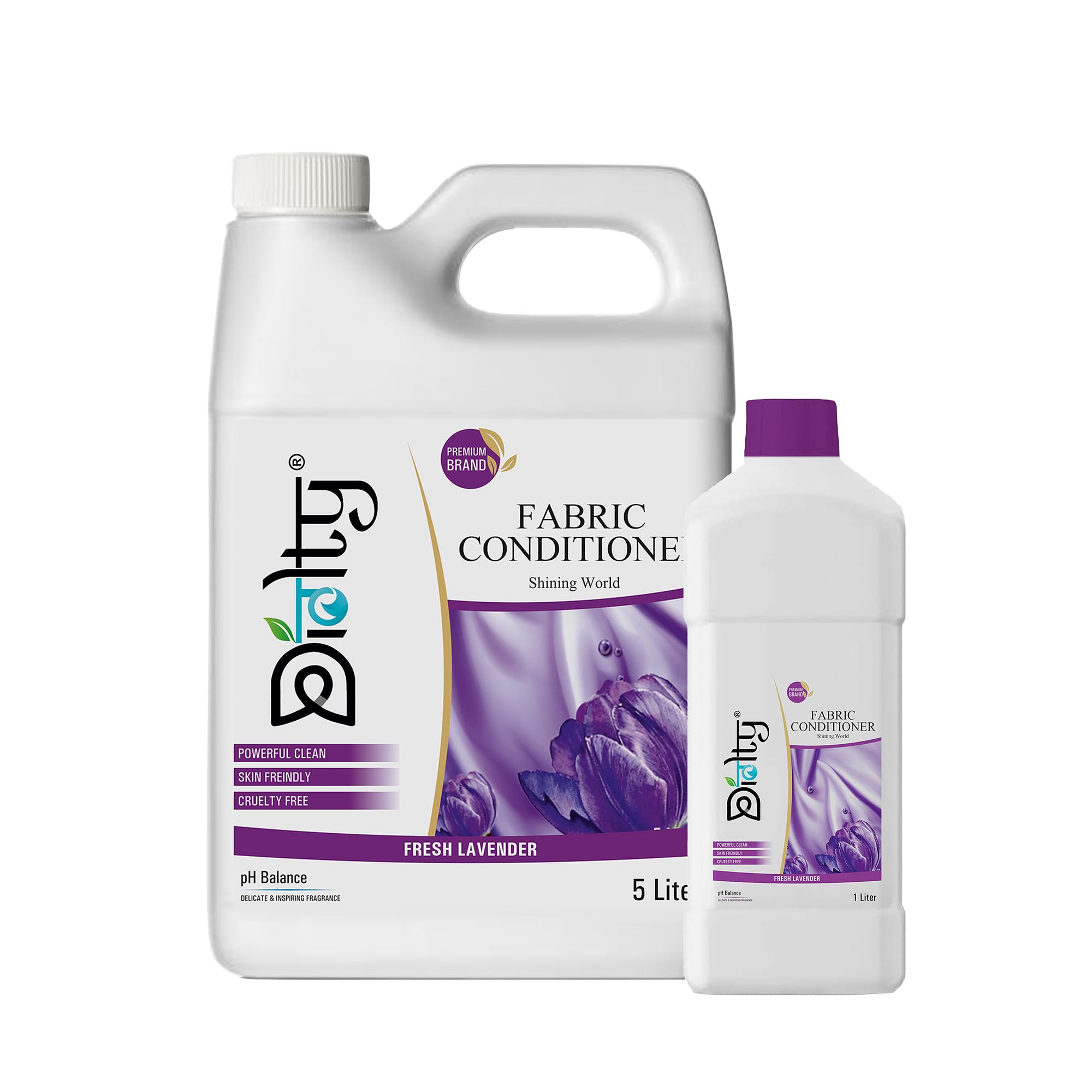 Fabric Conditioner, After Wash Liquid Fabric Softener | Softness, Shine & Long Lasting Freshness - 5+1 Litre (Lavender)