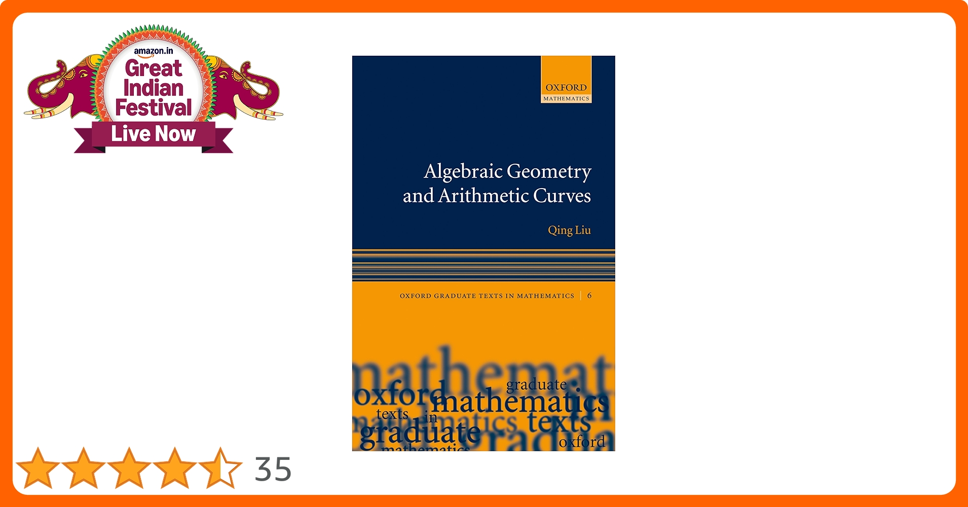 洋書 Algebraic Geometry and Arithmetic Curves 洋書 Algebraic Geometry and Arithmetic Curves 数学洋書