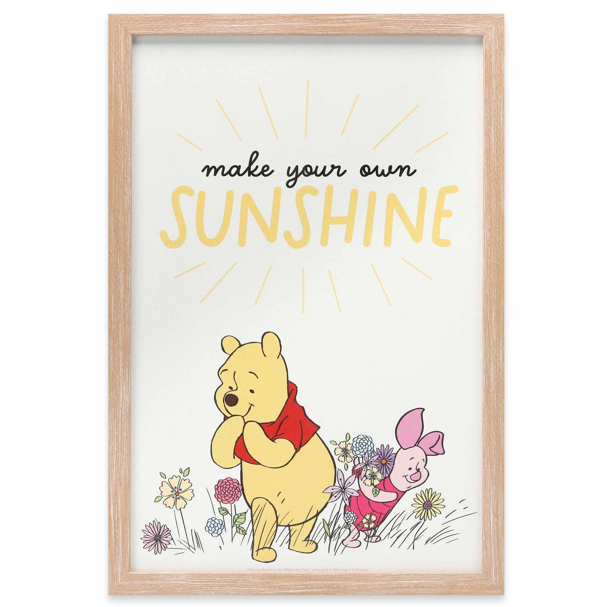 Winnie l'ourson décoration murale bois pour habiller un mur vide facilement