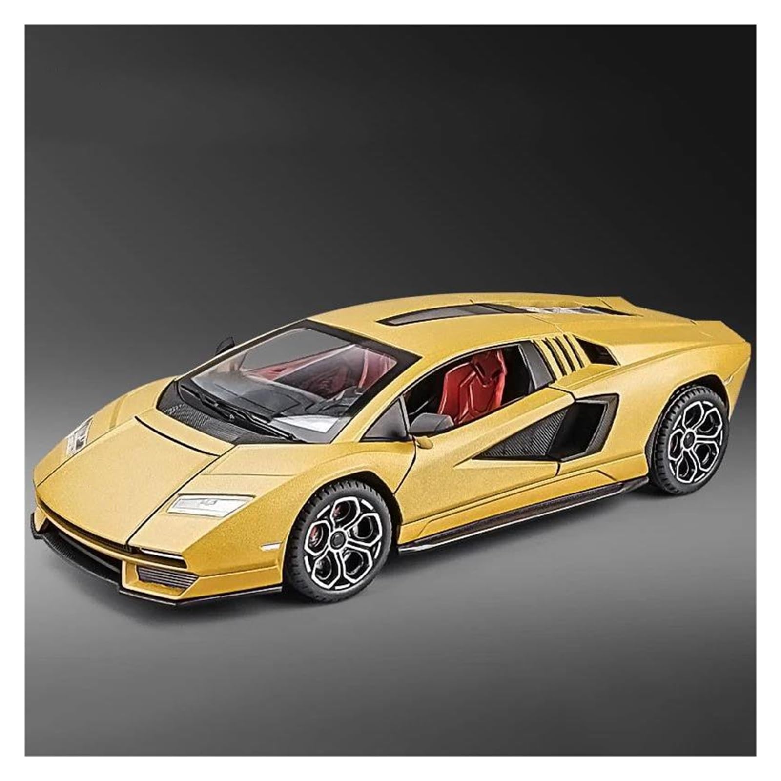 Btwodian Scale Model Car For Countach LPI800-4 Supercar Diecast Model Car