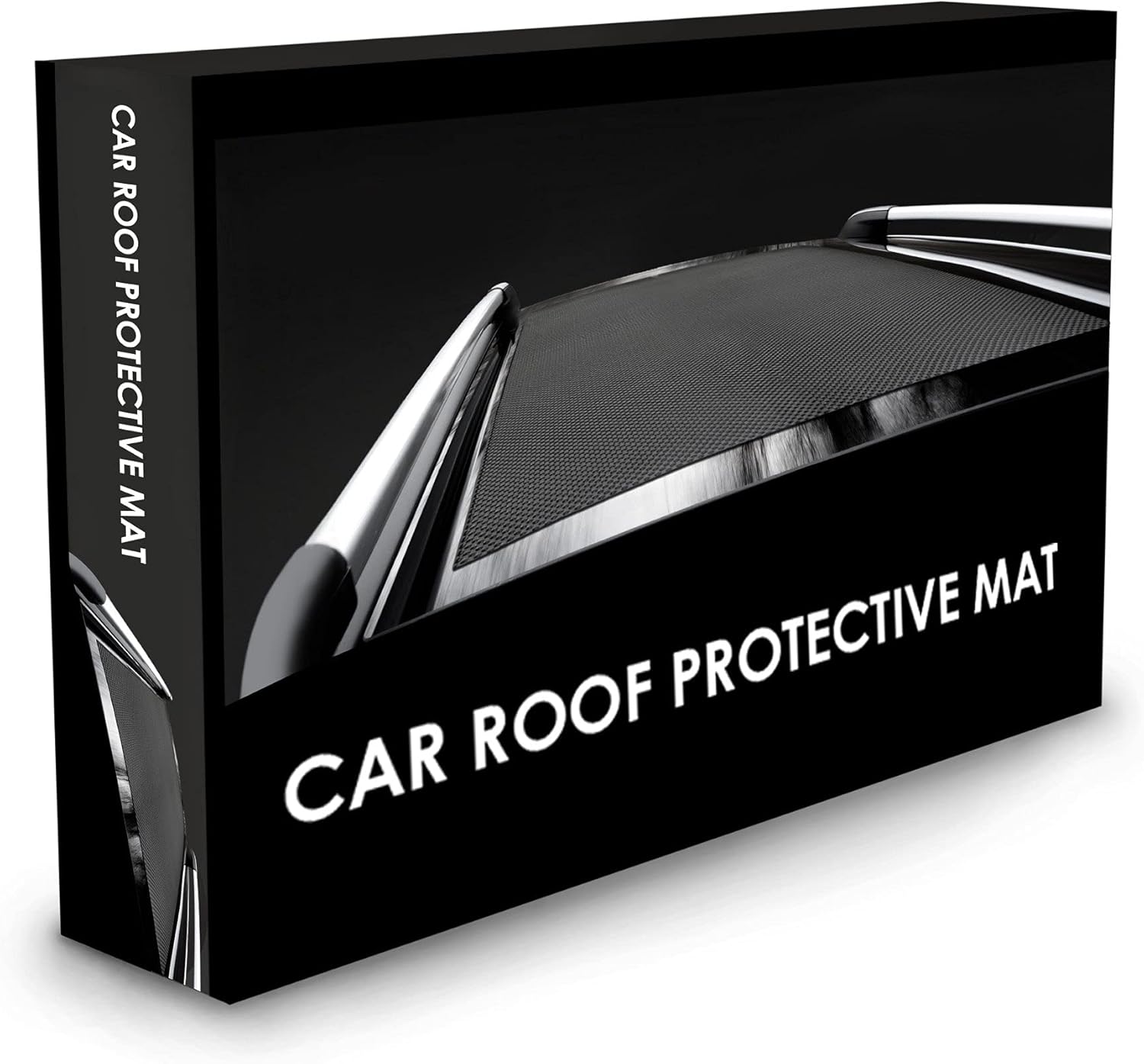 ROOF CARGO BAG PROTECTIVE MAT for Car Roof Storage Bags with EXTRA PADDING and GRIP Place the car roof mat under any rooftop cargo bag TOP UNIVERSAL ROOF RACK PAD for PROTECTION from Car Roof Racks