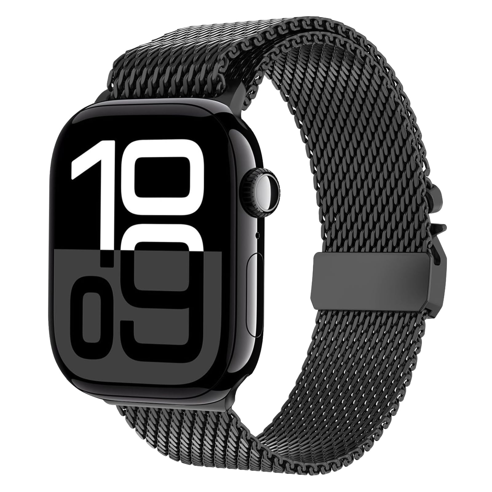 Tytanowy pasek do zegarka Apple Watch Ultra 3/2/1, 49 mm, nowe wzornictwo, tytanowe zapięcie, pasek do Apple Watch 49 mm, 46 mm, 45 mm, 44 mm, 42 mm (seria 3 2 1), Series 11/10/9/8/7/6/5/4/3/2/1/SE