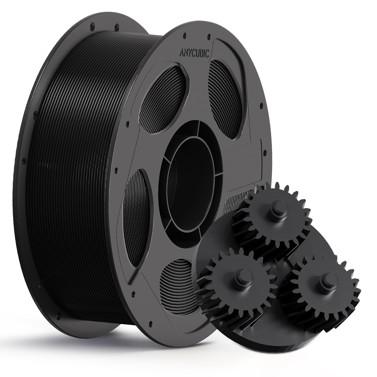ANYCUBIC PC Filament 1,75 mm Schwarz, Formbeständig bei hohen Temperaturen