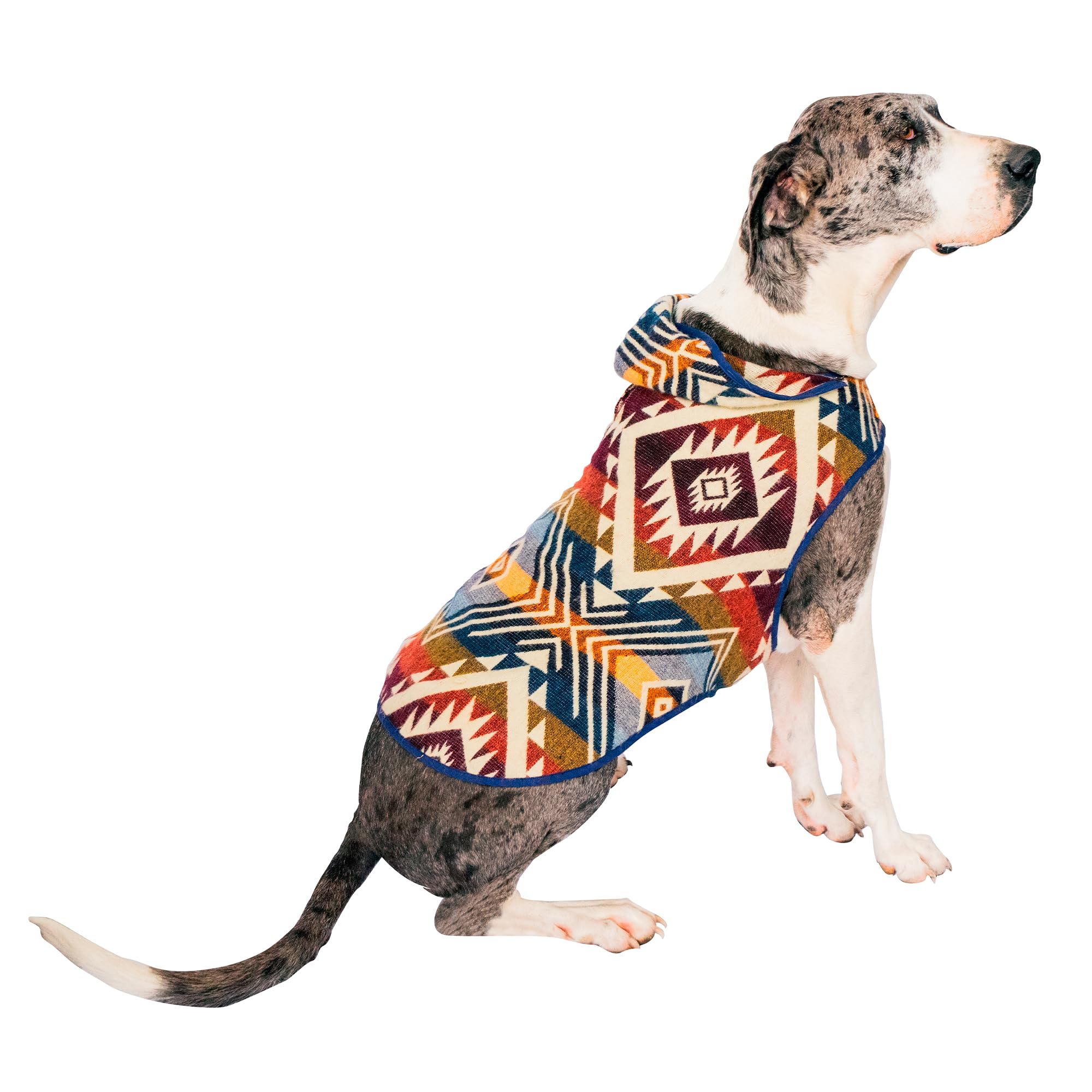 URQUKUMA Dog Clothes for Large Dogs - Hand Made Sweater - Dog Poncho - Knitted by Artisans in The Heart of The Mountains of Ecuador - Winter Hoodie