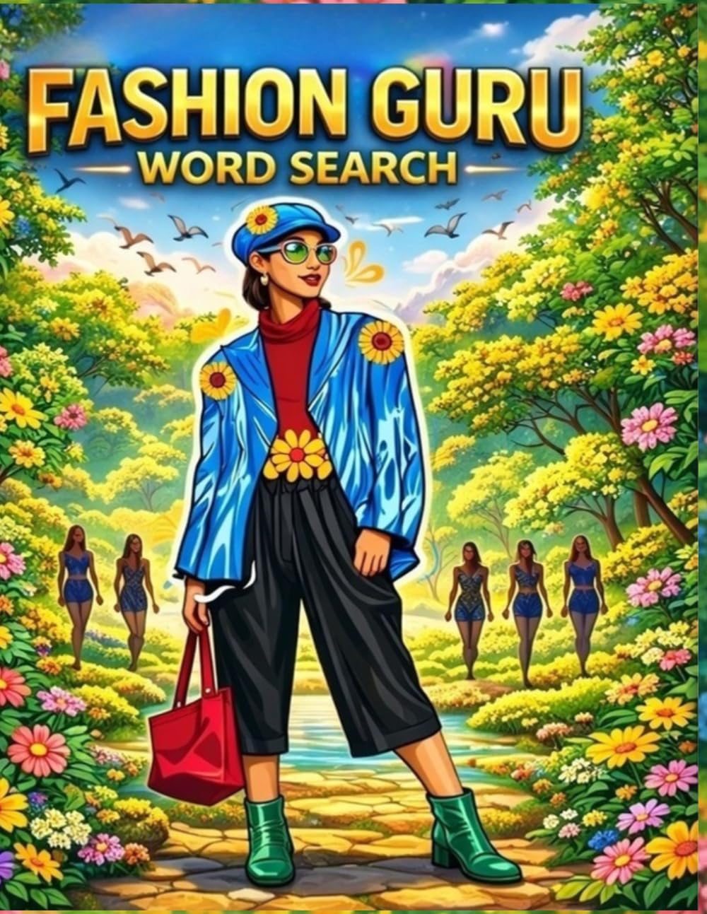 Fashion Guru Crossword Search: Runway Style Edition- Floral Fantasy