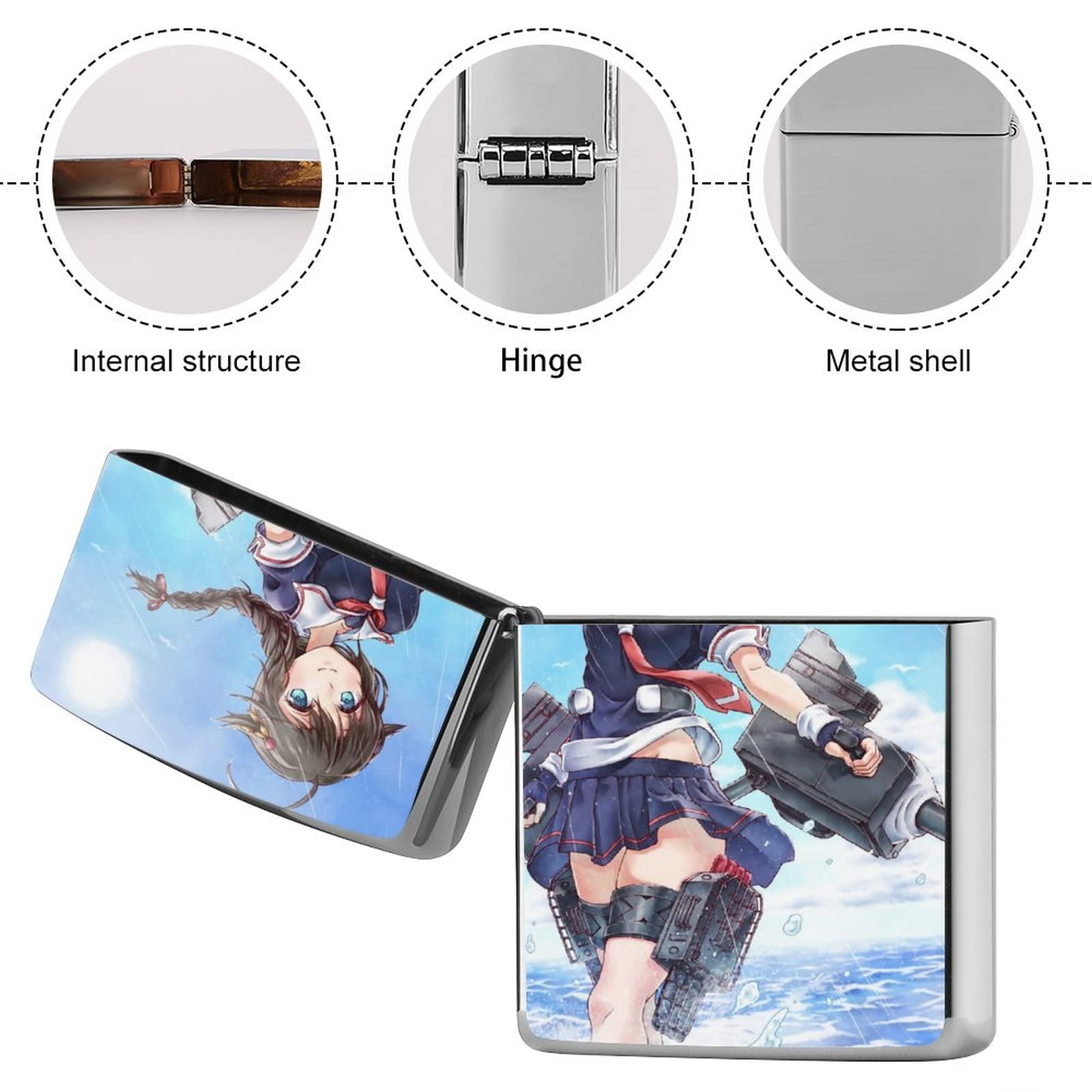 Amazon.co.jp: 艦隊これくしょん 艦これ ライターケース ZIPPOライター