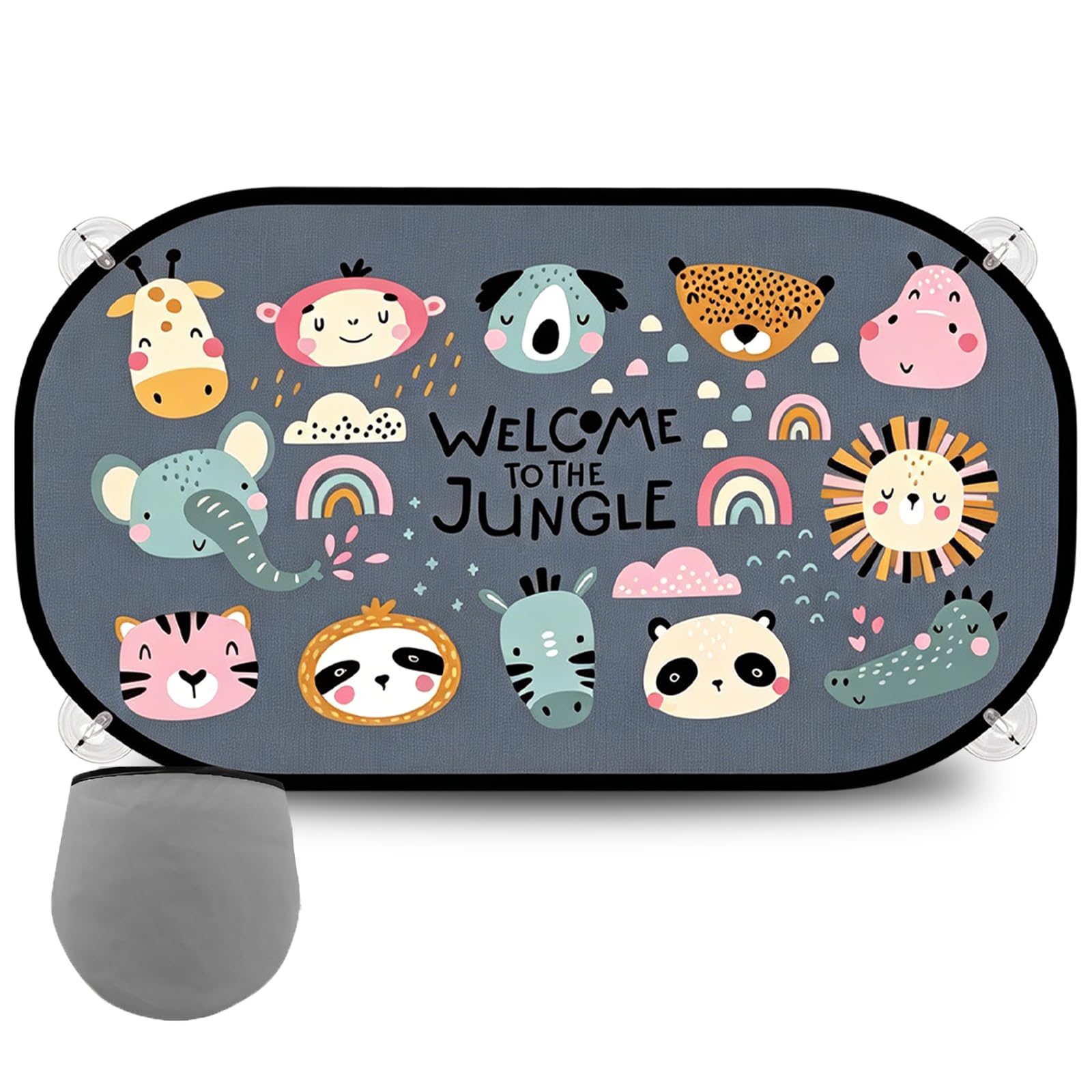 Car Sun Shade for Baby, Sun Shades for Car Windows, Car Window Shades for Baby, Sunshade for Car Window Baby, Car Window Sun Visor for Car, 51 by 31 cm