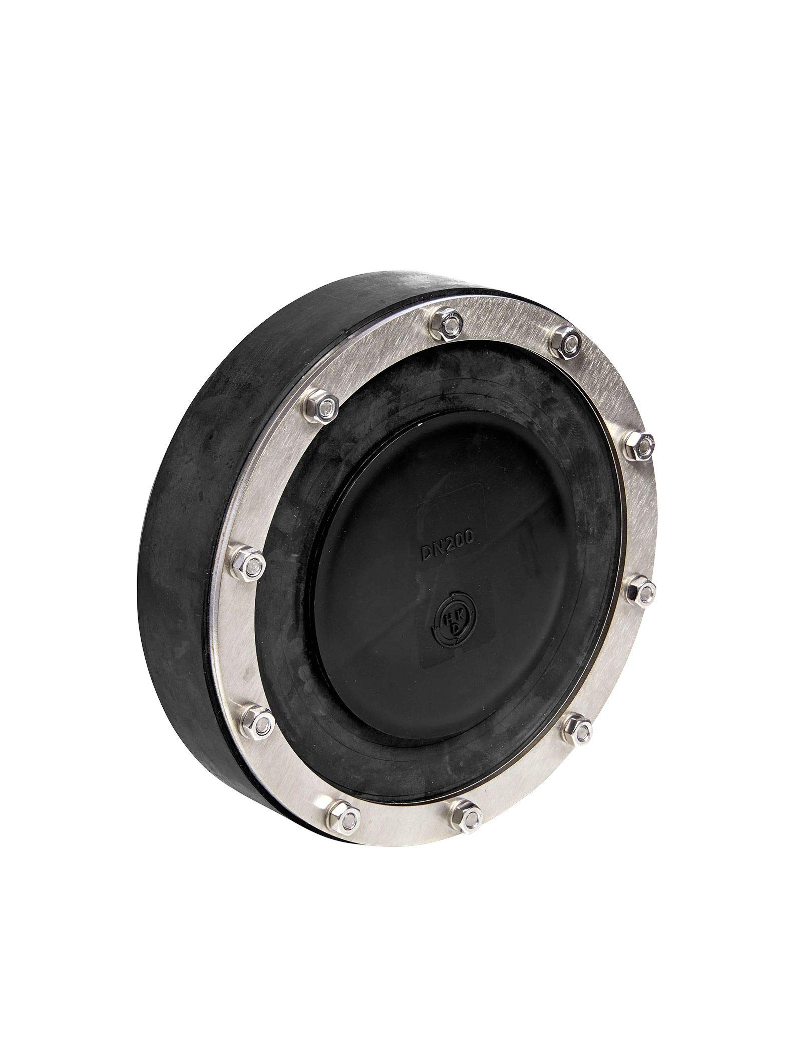 Ringraumdichtung/Mauerdurchführung DN 200 für Rohre oder Kabel 108-160mm Schwarz