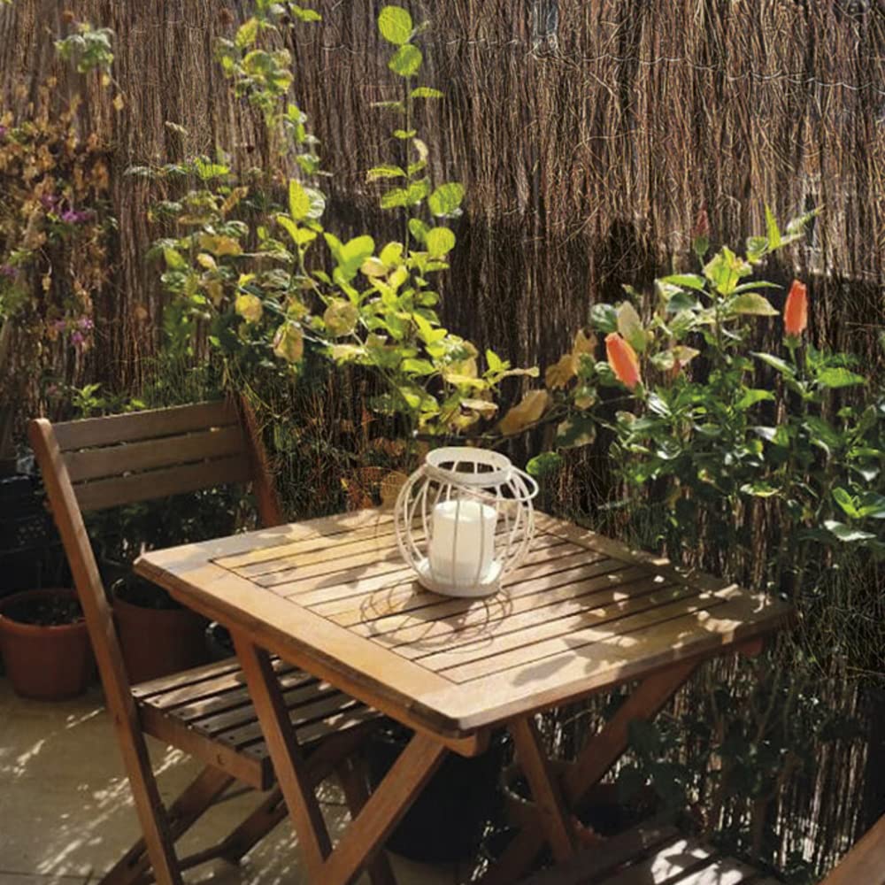 VERDELOOK | Arella in Erica Naturale Spessa 1.5 cm Circa, 1.5x5 m, per Decorazioni e recinzioni, Copertura in Erica