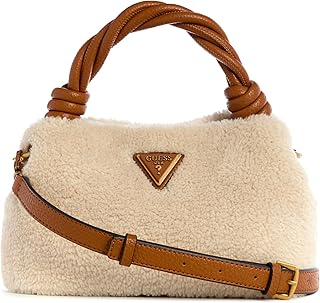 GUESS Shaida Shearling Top-Handle Crossbody