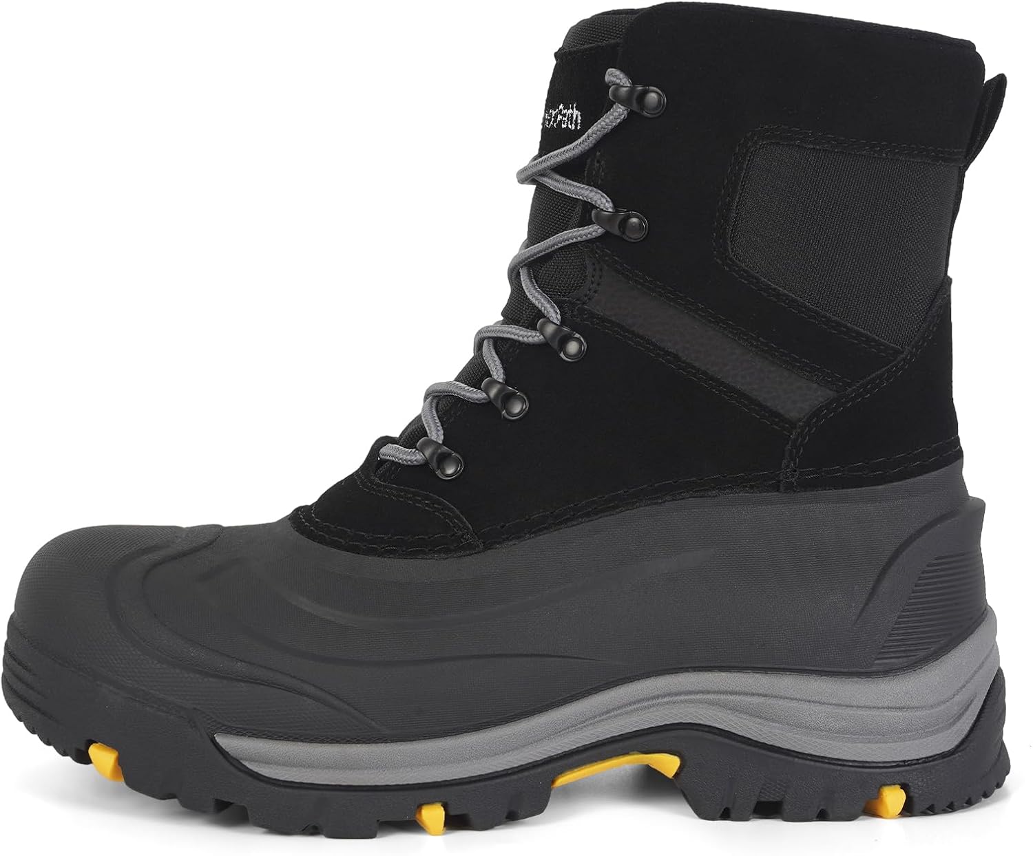 Men's Snow Boots Winter Boots For Men Waterproof Insulated Winter Work Boots For Men 8 Inch Snow Hiking Boots