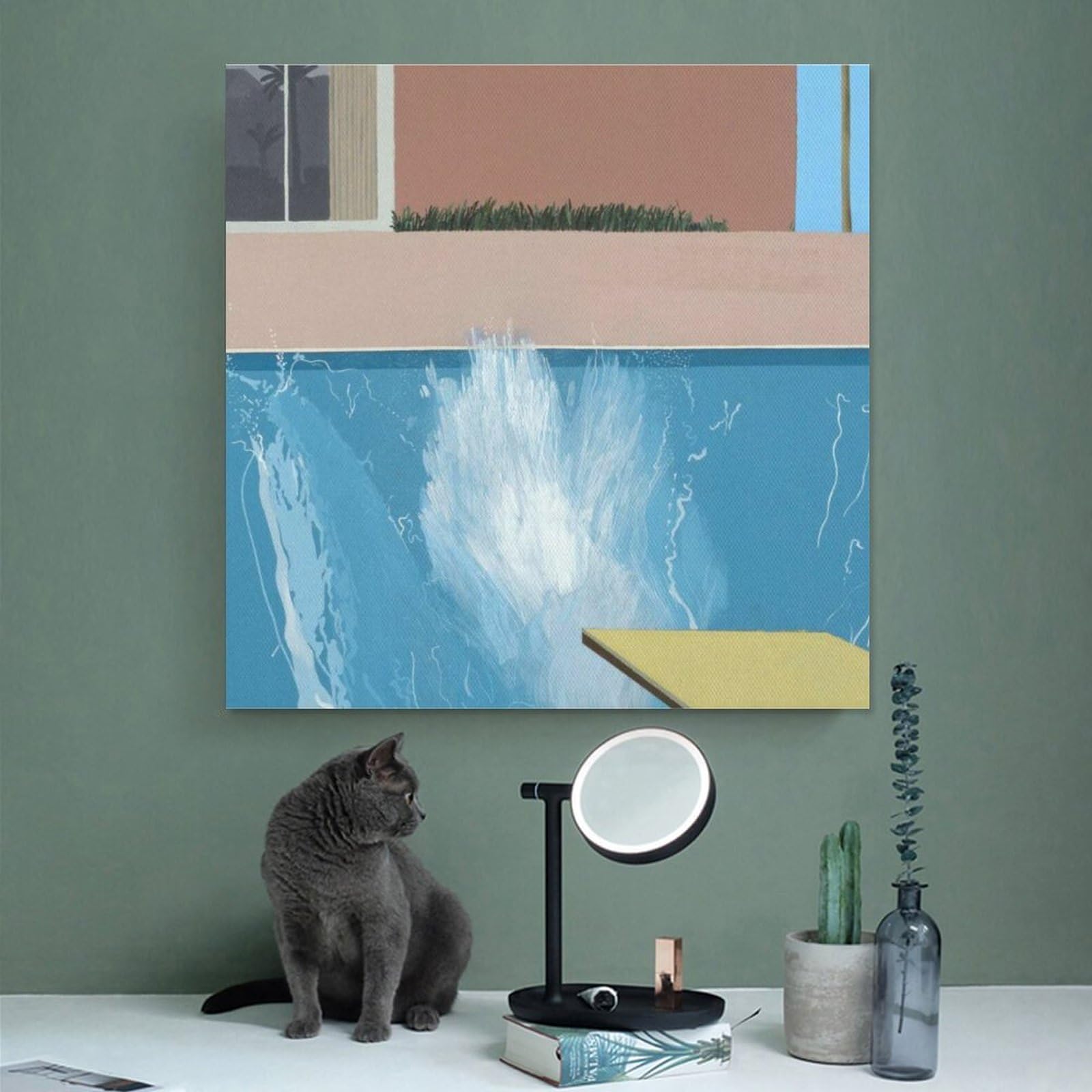 Amazon.co.jp: David Hockneyデイヴィッド・ホックニー絵画 花