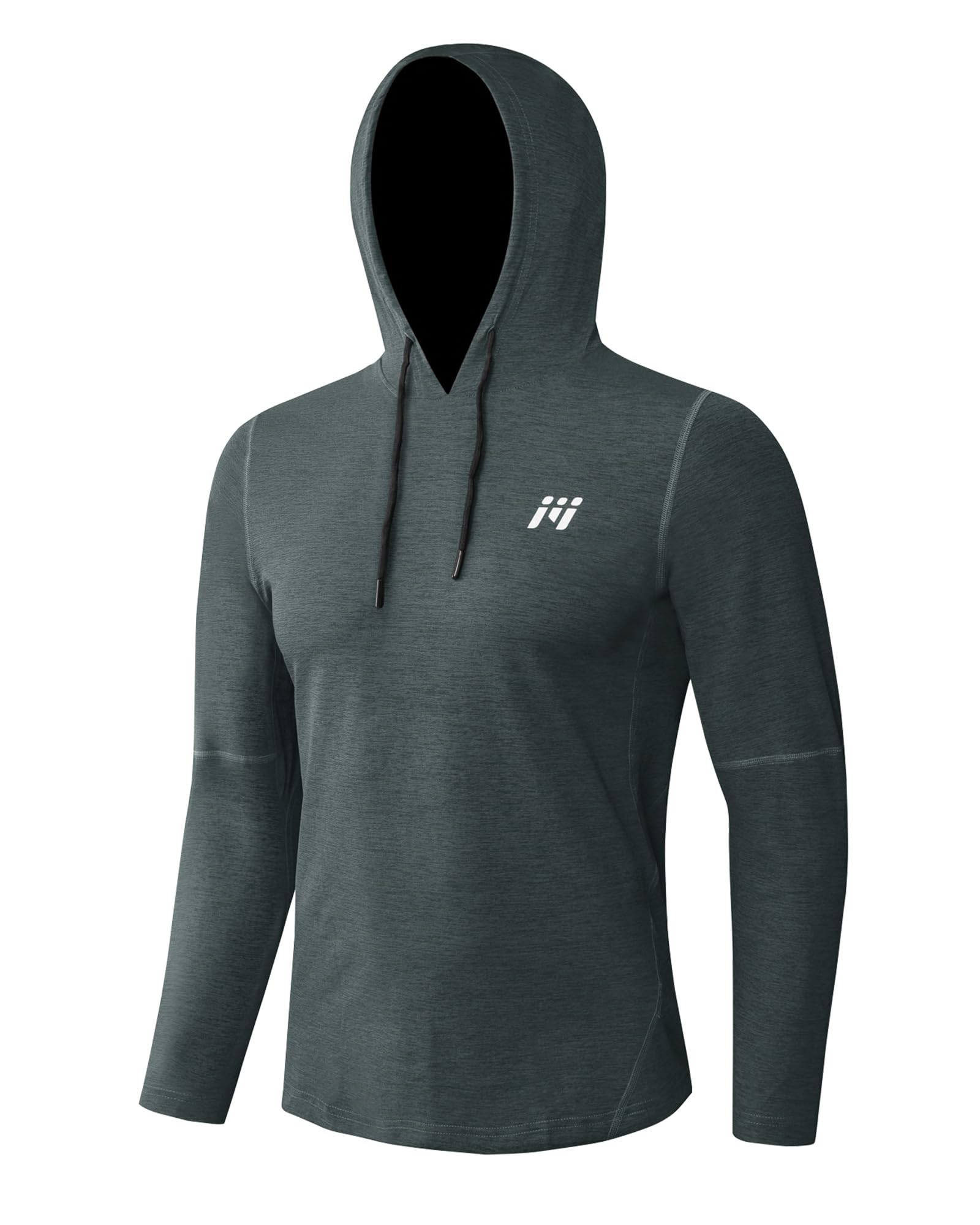 MEETWEE Herren Tank Top, Sportshirt mit Kapuze Ärmelloses/Langarm Muskelshirts Fitness Sleeveless Shirt Atmungsaktiv Laufshirt Achselshirts Hoodie für Gym Running Training