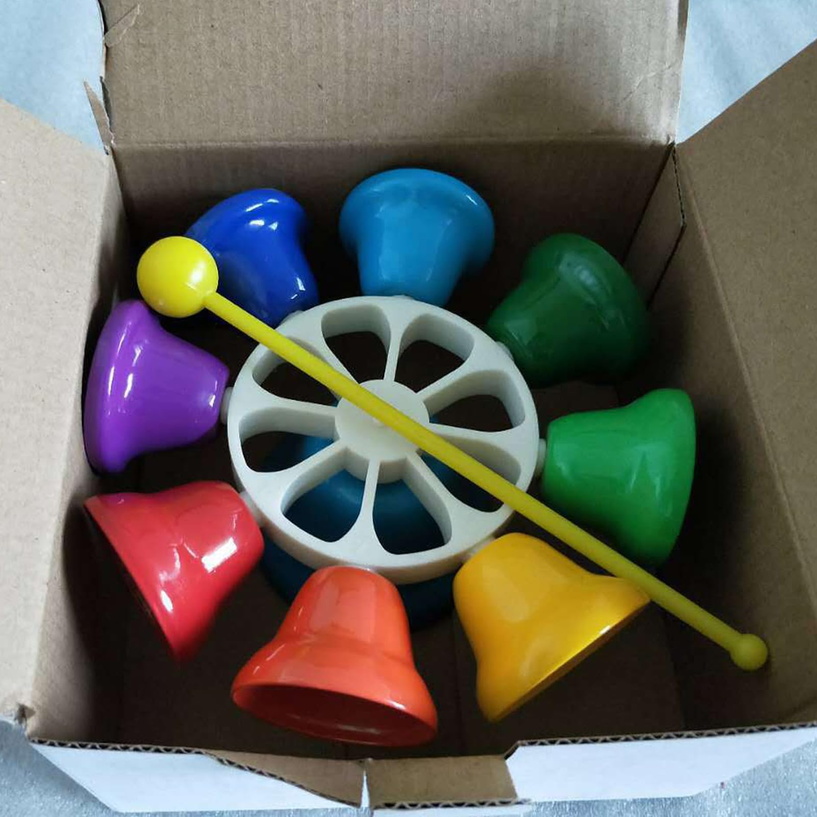 Amazon.com: Musical Bell 8 Notes Metal Musical Percussion Bells