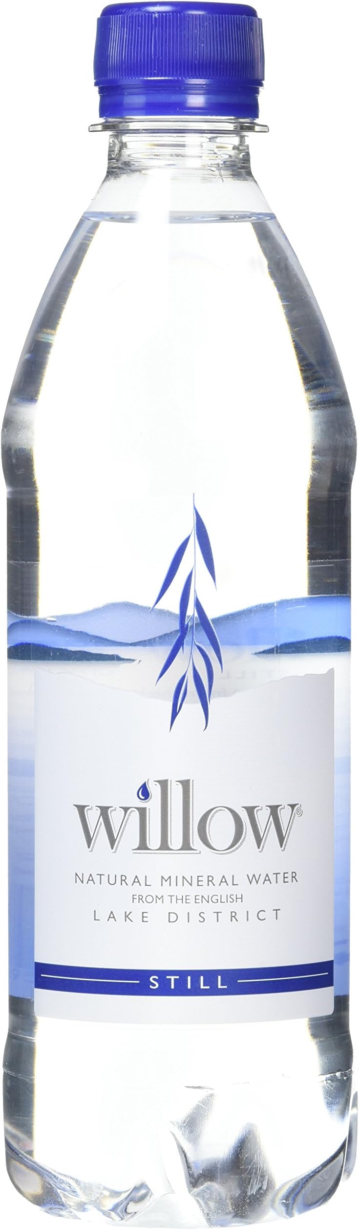 Willow Natural Mineral Water from The English Lake District With Pet Cap, 500ml, pack of 12
