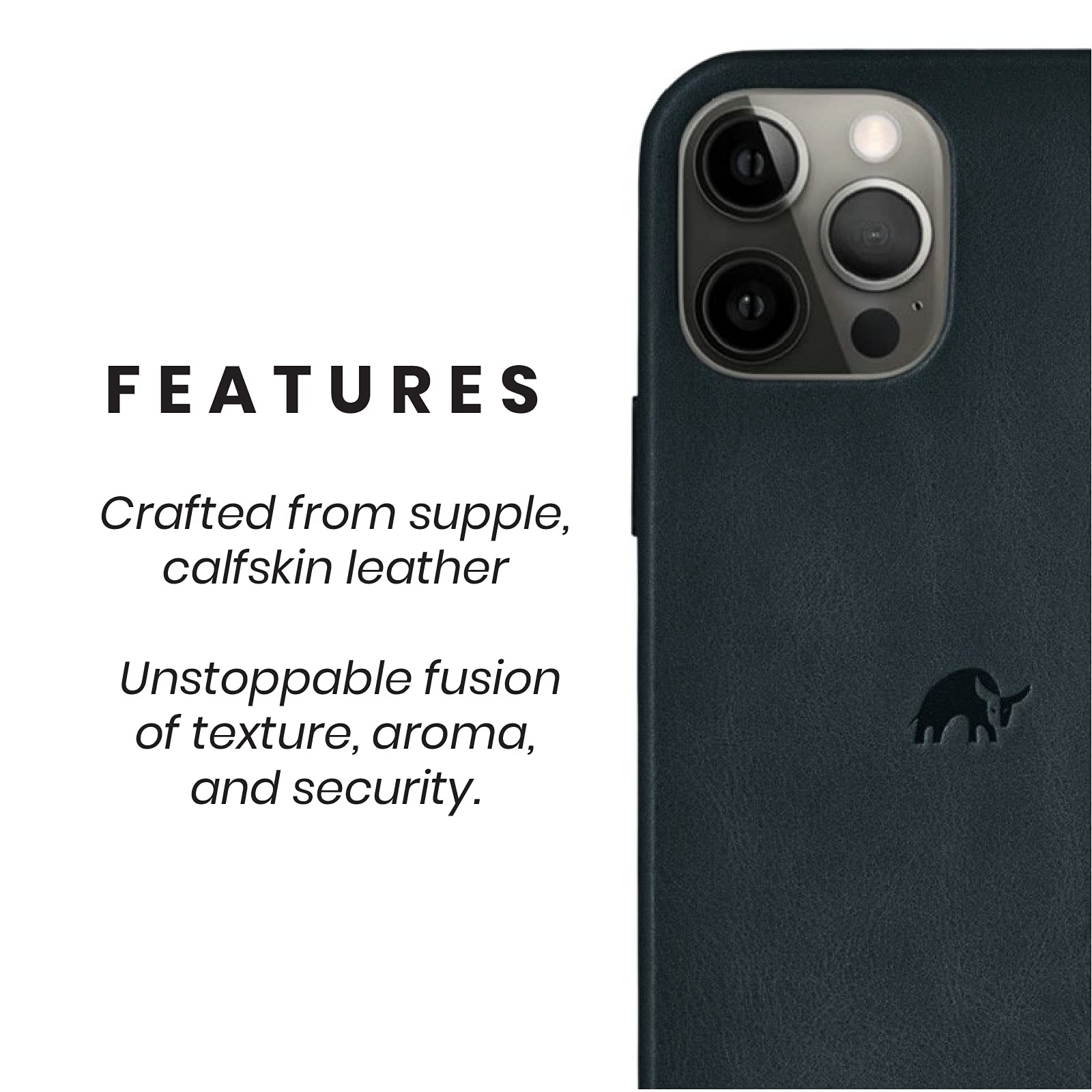 Amazon.co.jp: ブルストラップ レザーケース iPhone 11 Pro Max用