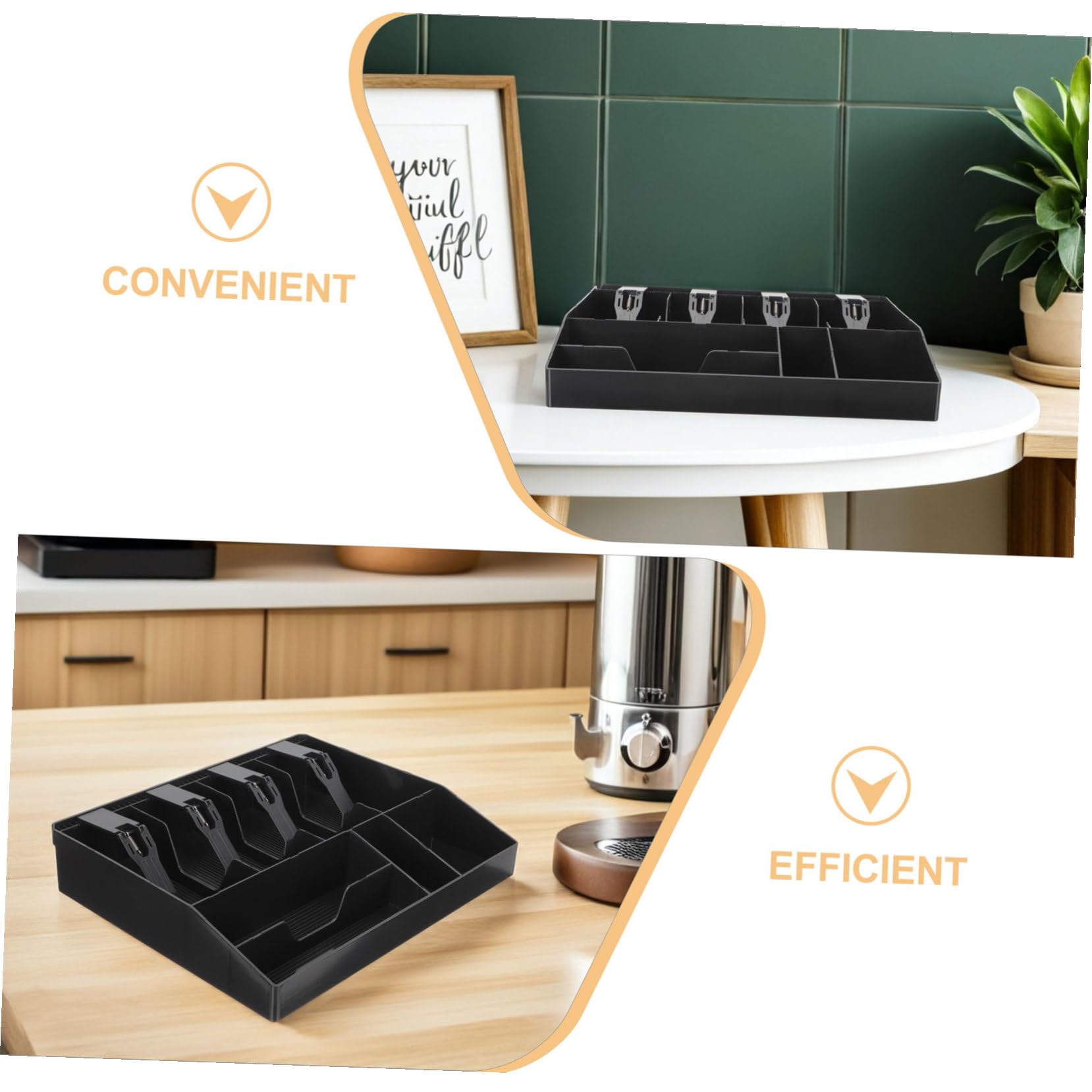 ULTECHNOVO 2pièces Caisse avec Compartiments Multiples pour Billets et Plateau de Rangement Compact pour Caisses Enregistreuses de Commerces