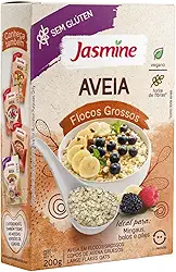 Jasmine Aveia Flocos Grossos Sem Glúten 200g