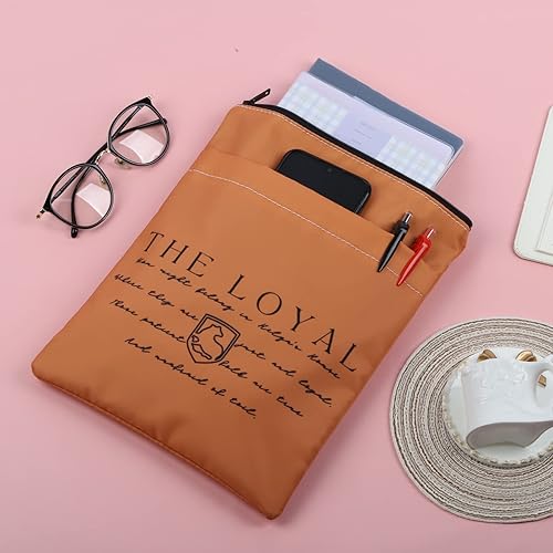 Miniatura 5 de HP Inspired Book Sleeve HP Potter Regalos amantes de los libros, fundas de libros para libros de tapa blanda Potter Merch Bookish Gift (The Loyal bs)