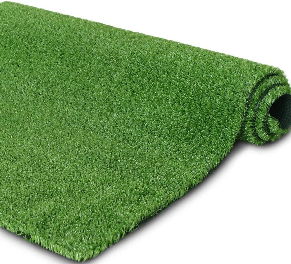 Premium Synthetic Artificial Grass Turf,High Density Fake Faux Grass Turf, Natural and Realistic Looking Garden Pet Lawn (2 x 3 ft, 25)