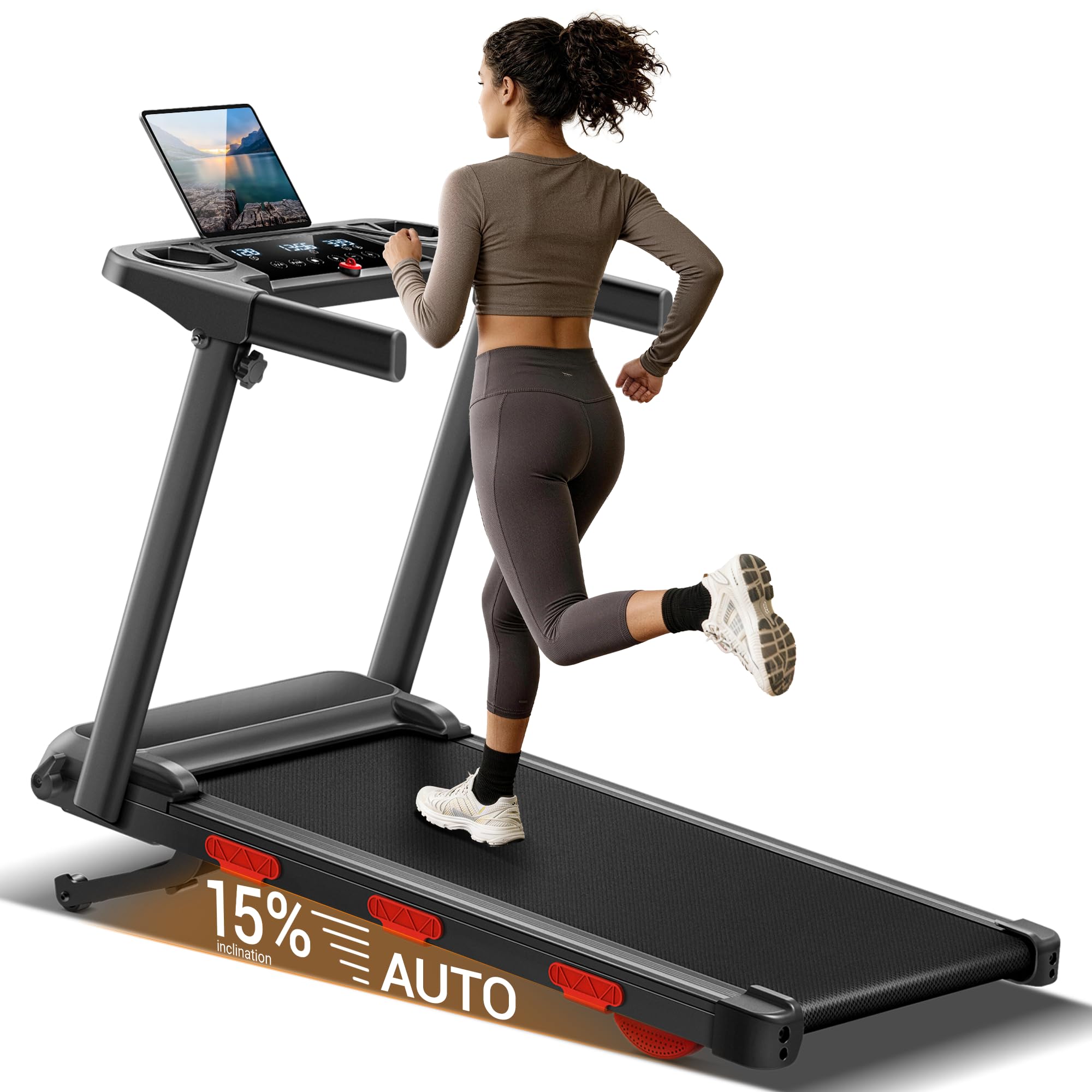 LONTEK 15% Auto Incline Treadmill