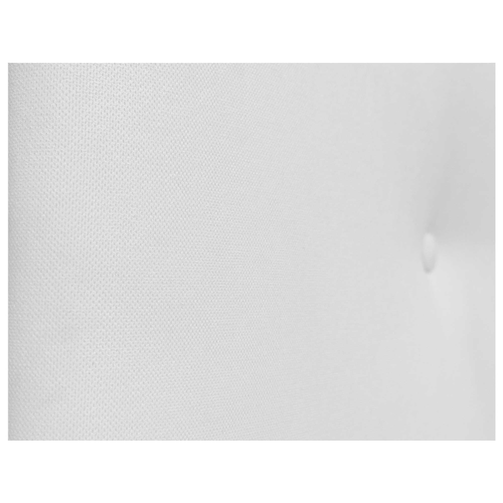 DHOME Tête de Lit en Similicuir ou Tissu Acualine - Luxe Moderne avec Boutons Rembourrés Haut de Gamme pour Chambre à Coucher (Tissu Blanc, 145x50cm pour Lits 120/135/140)