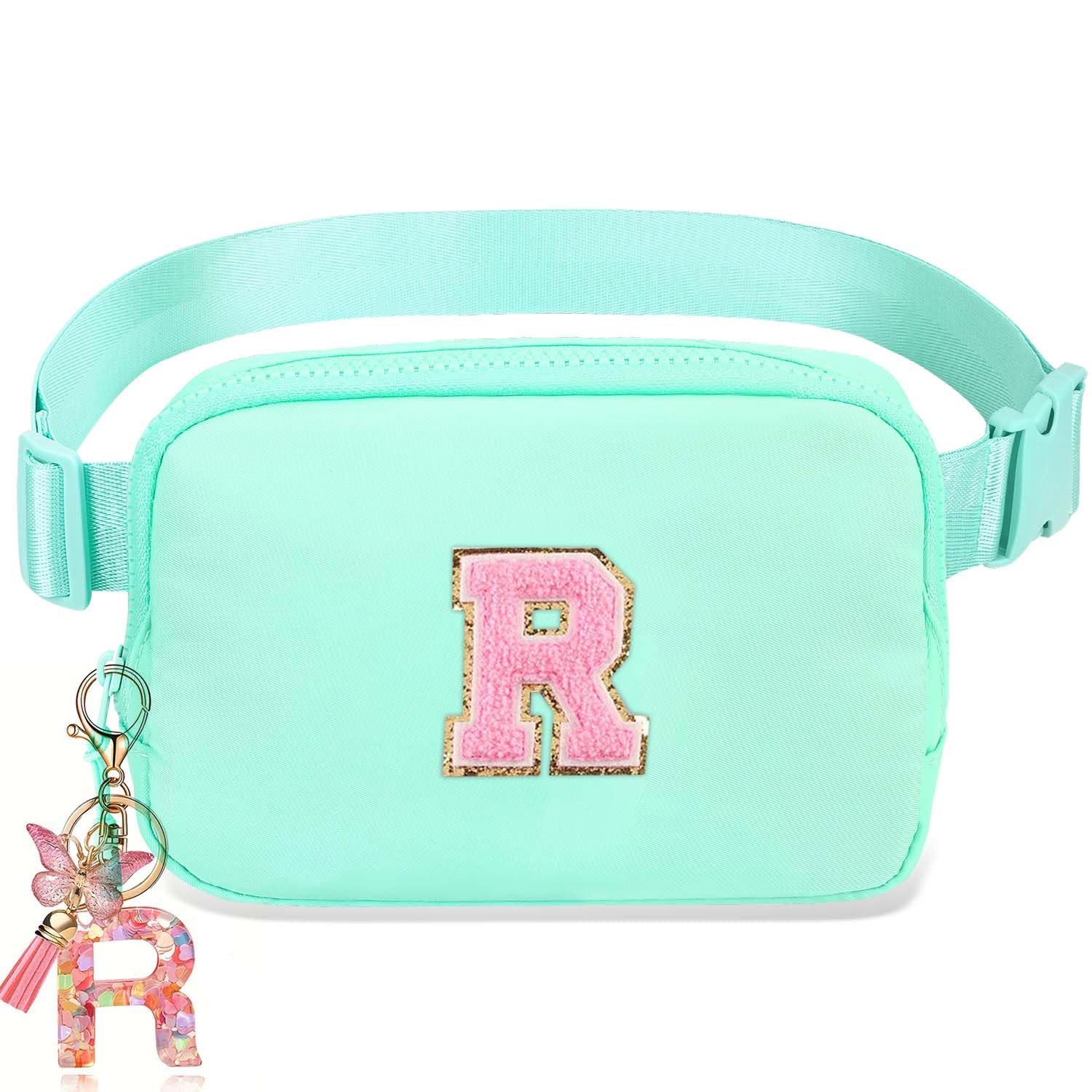 Belt Crossbody Bag for Girls Women - Girls Fanny Pack Ages 8-12 Teen Birthday Gifts Small Waist Packs Trendy Kids Fanny Pack Mint Green R