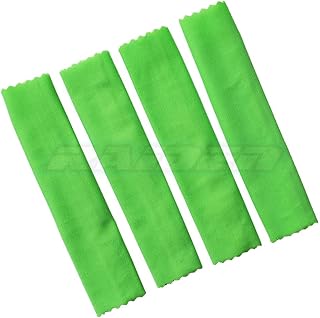 Raidenracing Damper Shock Sleeves Dirt Dust Resist Guard Cover for Traxxas 1/10 Maxx V1 V2 Newest 4pcs - Fluorescent Green