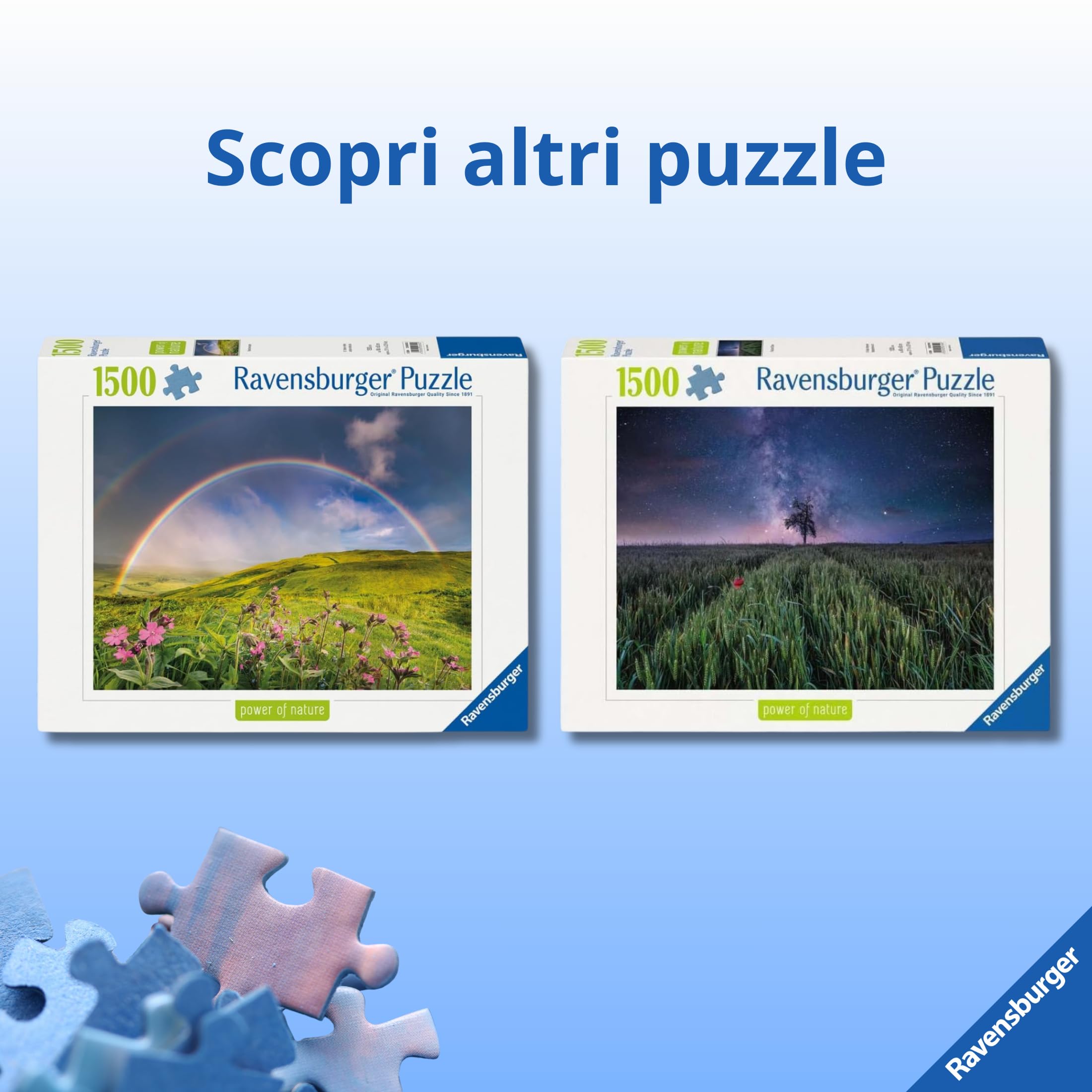 Ravensburger - Puzzle 1500 Pezzi Vista su Procida, Puzzle Adulti 80x60cm