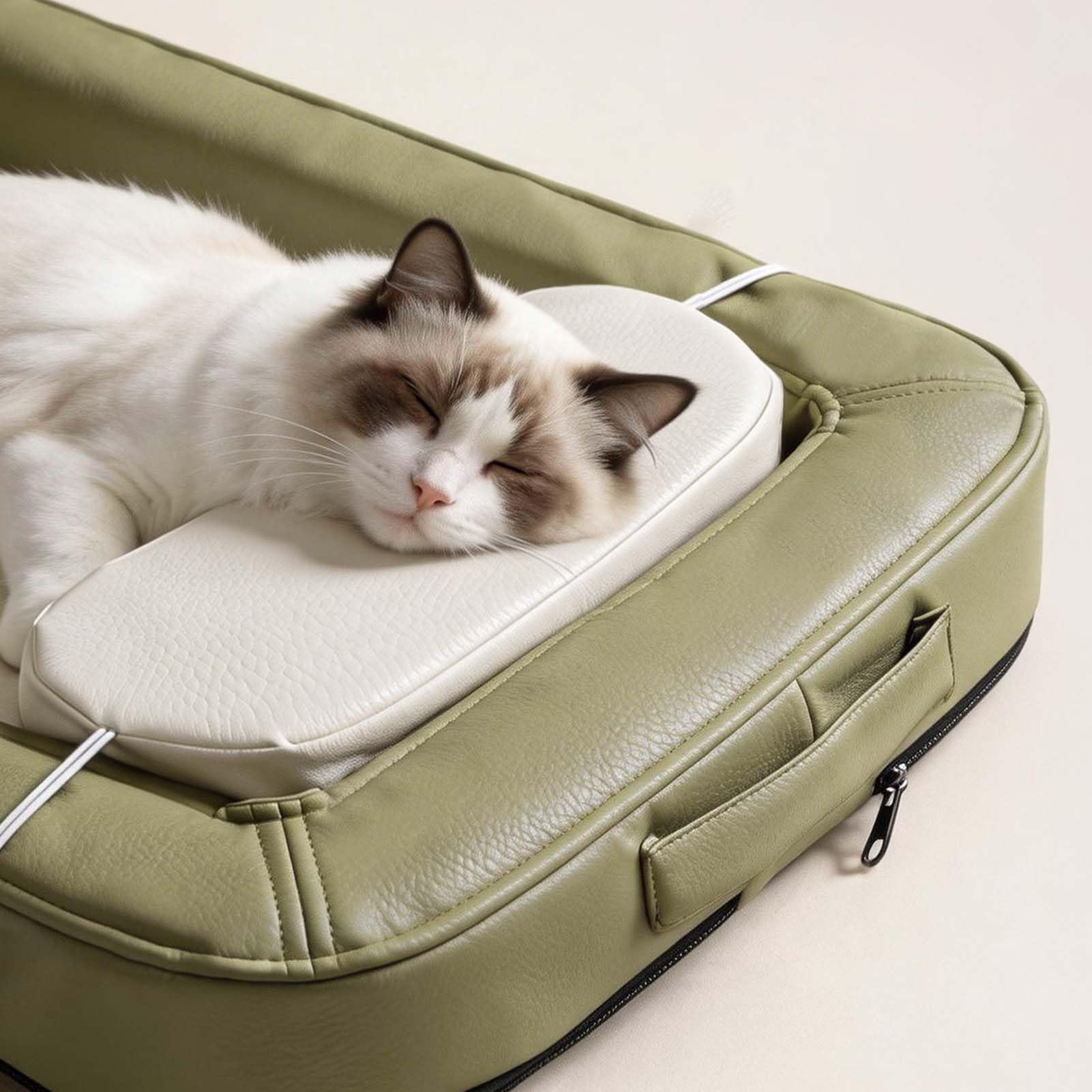 Hundebett Alle Jahreszeiten, Hundematte, Hundekissen, Schlafplatz Hunde, Katzenbett, Haustierbett, Waschbar, Abnehmbarer Bezug, Komfortable Liegefläche Für Kleine Hunde