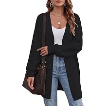 Women's Oversized Fall Cardigans Sweaters Knit Long Chunky Jacket Coat 2026