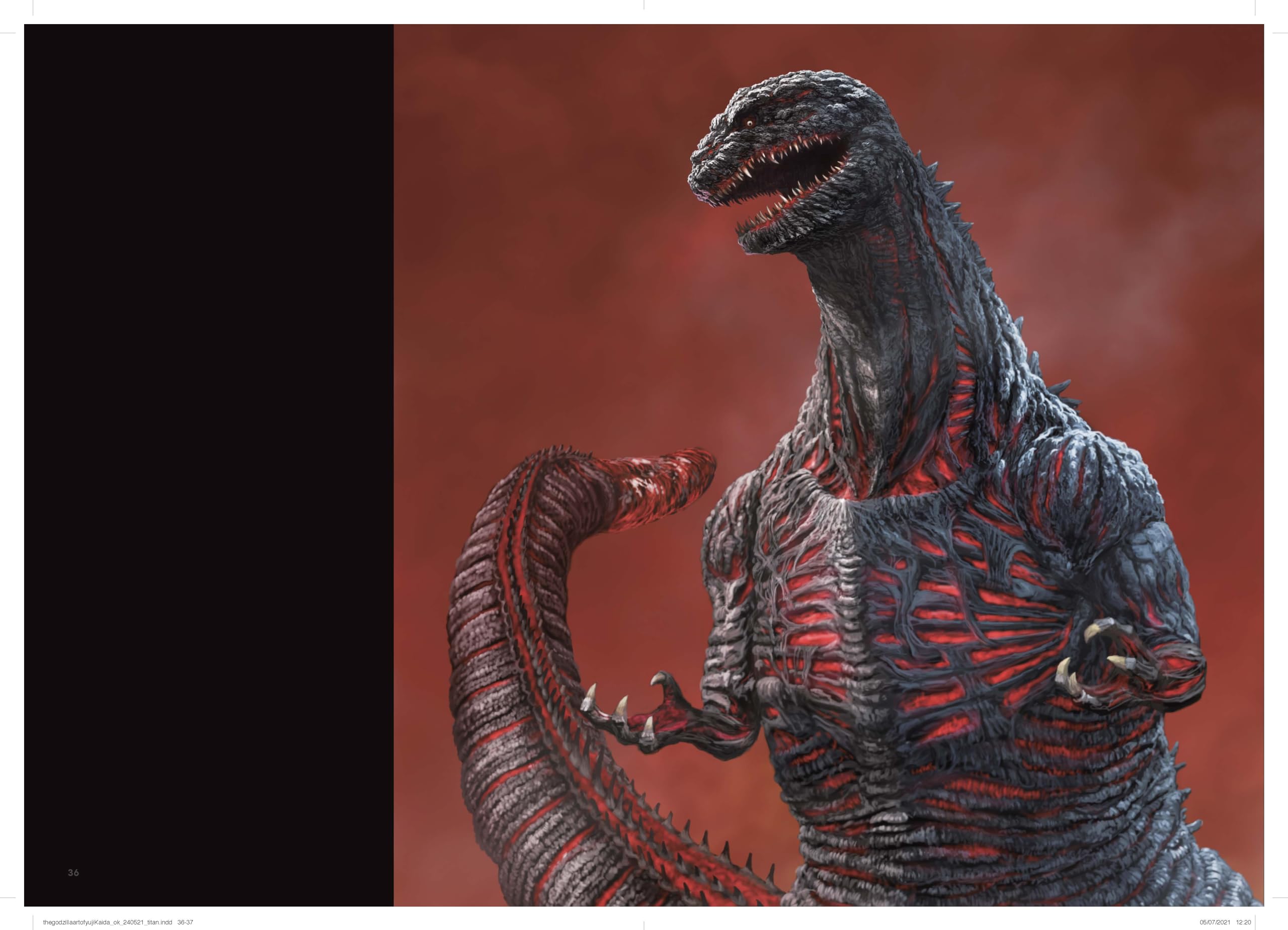 The Godzilla Art of Kaida Yuji