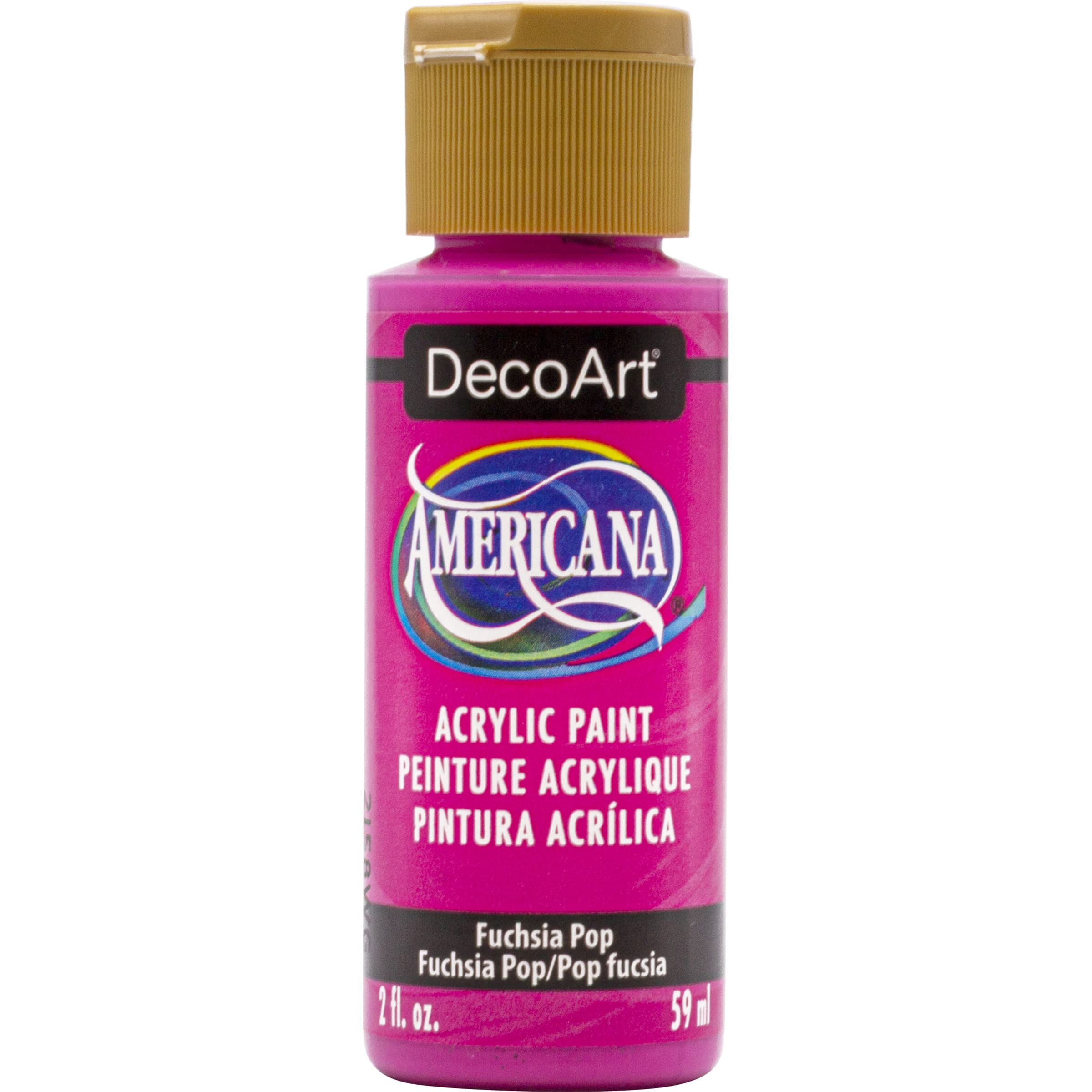 Deco Art Americana Acrylic Paint 2oz-Fuchsia Pop