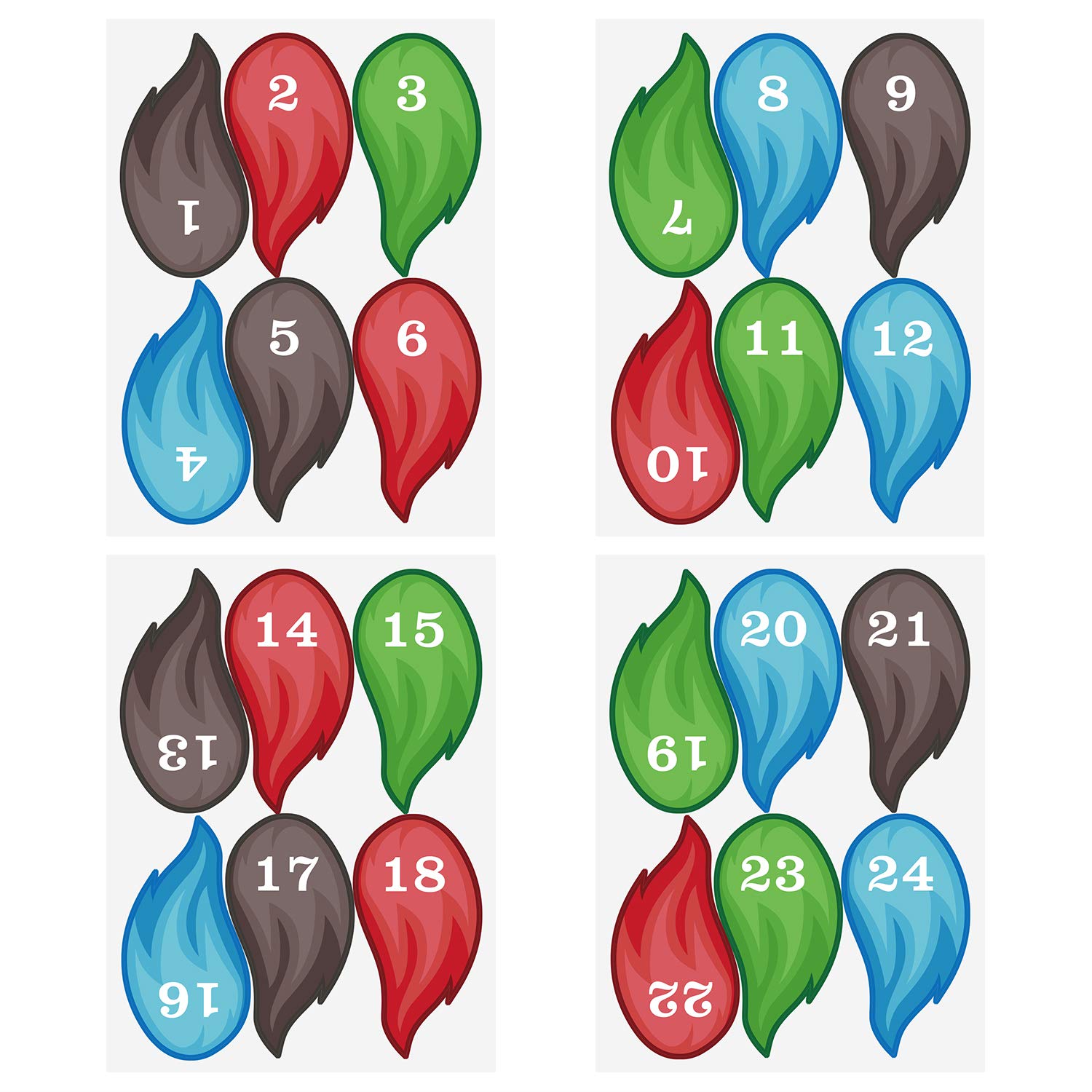 PLULON Jeu D'épingle à Queue D'âne Pour Enfants Avec Autocollants De