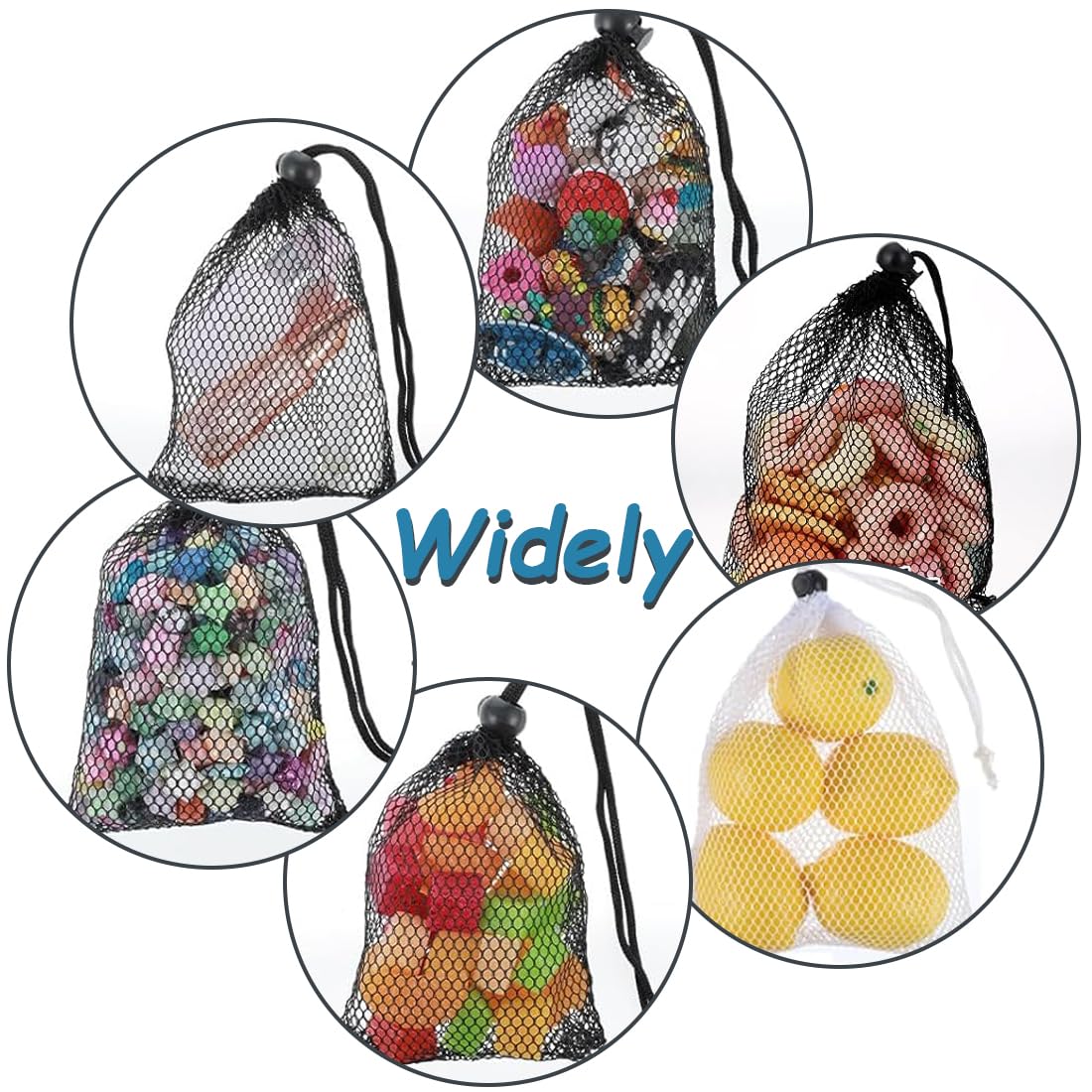 Set da 2 borse tematiche natalizie in ciniglia con lettere Happy/Love