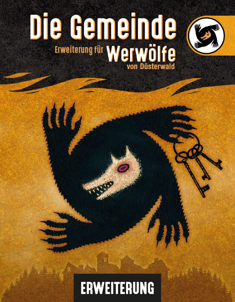 Zygomatic, Werewolves of Düsterwald - The Community, Expansion, Party Game, Deduction Game, 8-18 Players, Ages 10+, 30+ Minutes, German, 2nd Expansion, Multicoloured, Multicoloured