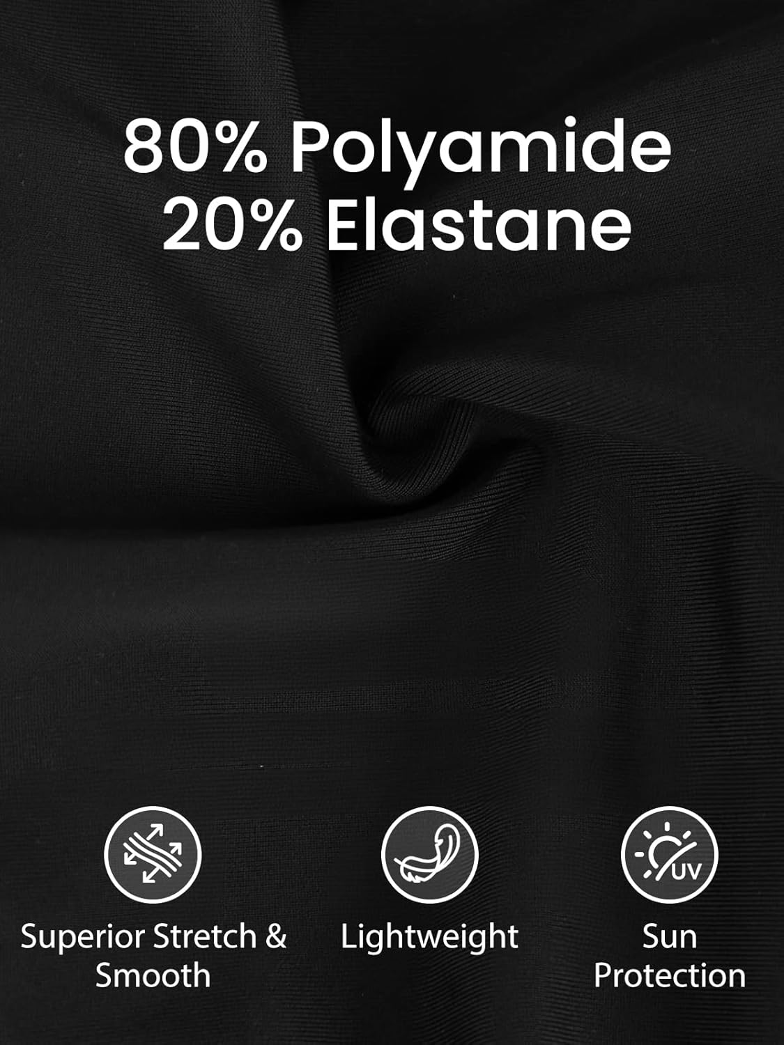 ECUPPER Women Long Sleeve One Piece Swimsuit Boyleg Zipper Rash Guard Bathing Suit Coverage Surfing Swimwear Built in Bra - Image 6