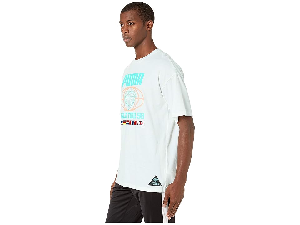 

PUMA X Diamond Tee (PUMA White) Men's T Shirt