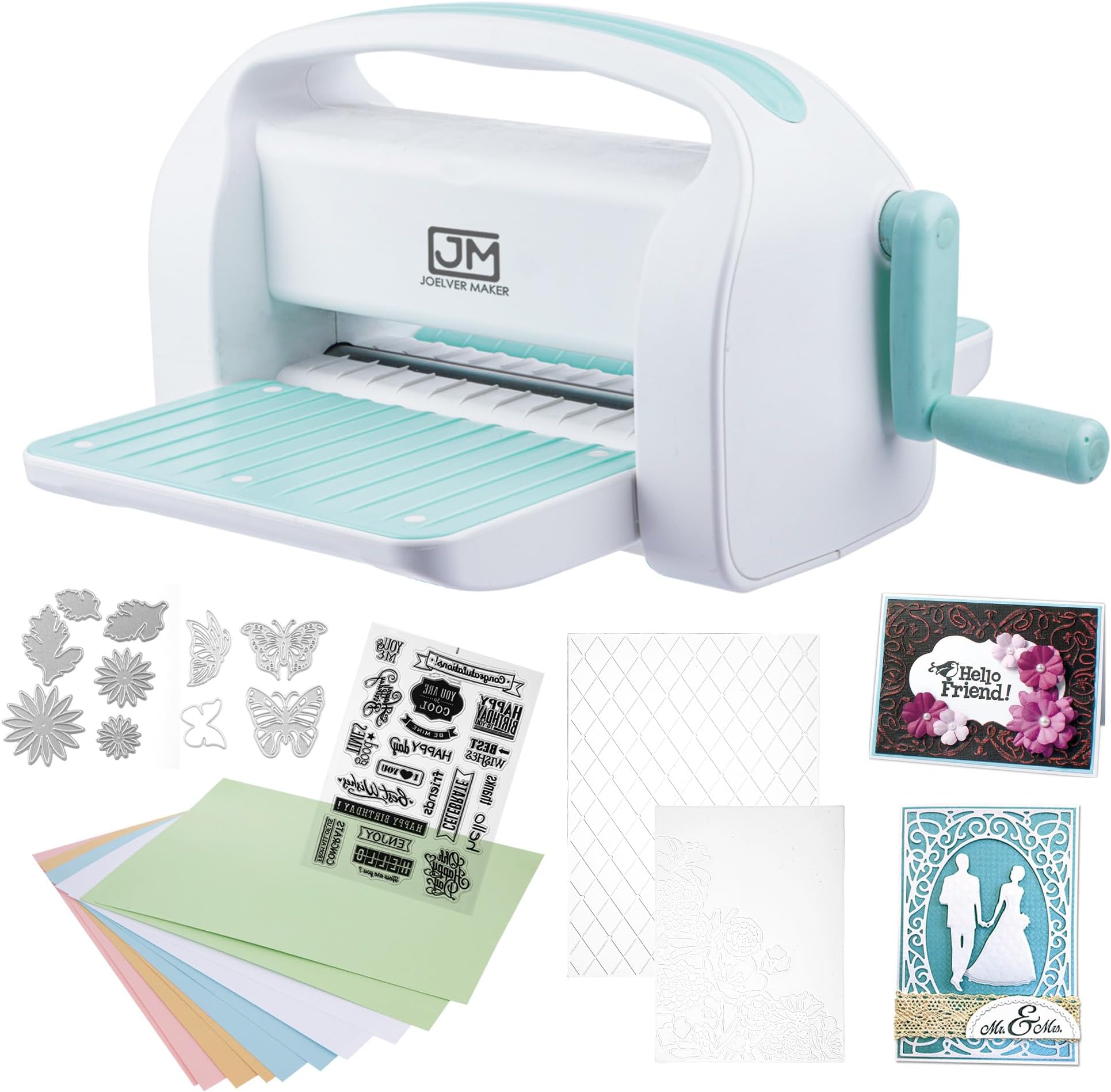 Manual Die Cutting Machine,9" Openning, Scrapbooking Machine Starter kit