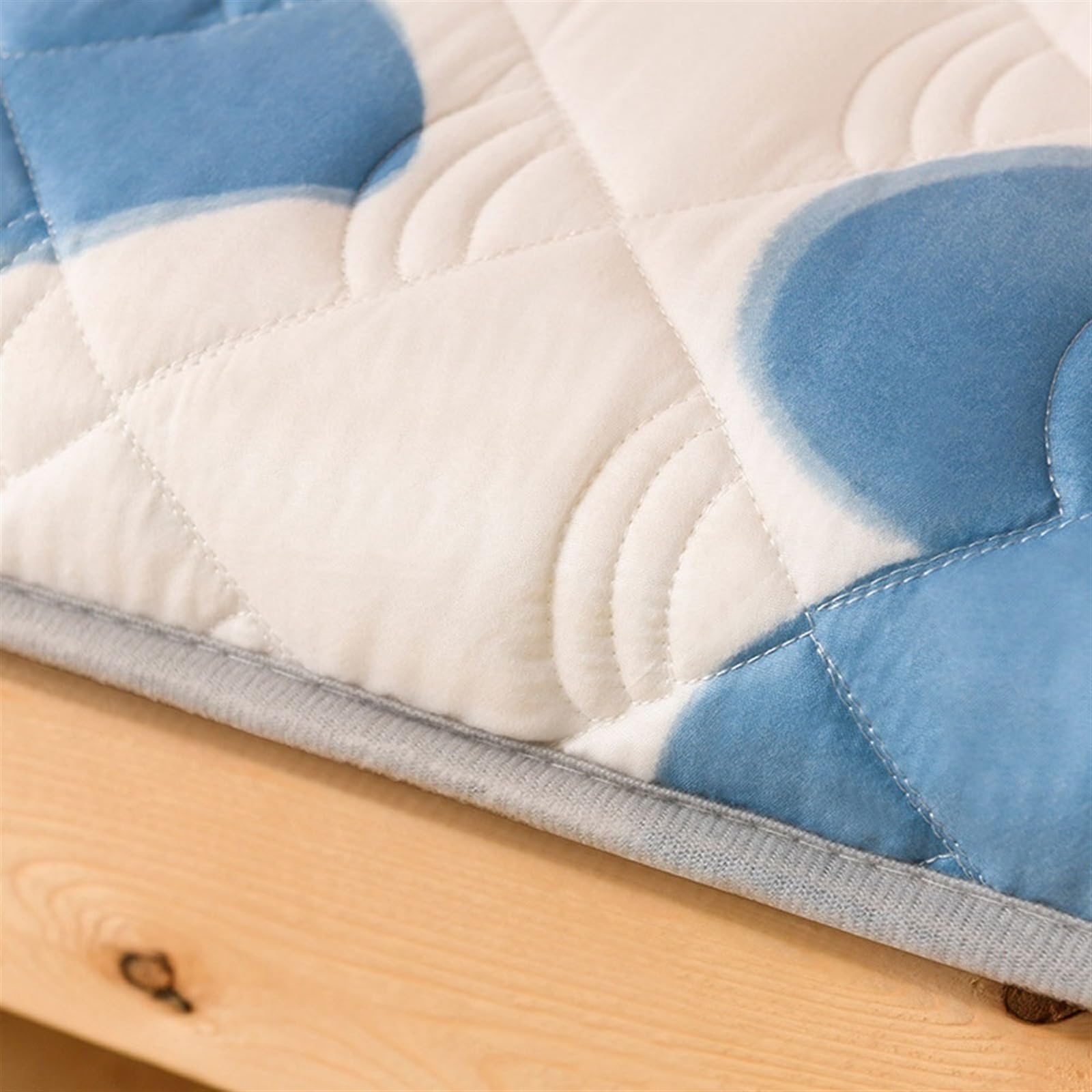 Matelas Souple Pliant Doux pour la Peau de Style Japonais Matelas Simple Double Pliable Matelas de dortoir étudiant Matelas épaissi Doux (Color : D, Size : 90x190cm)
