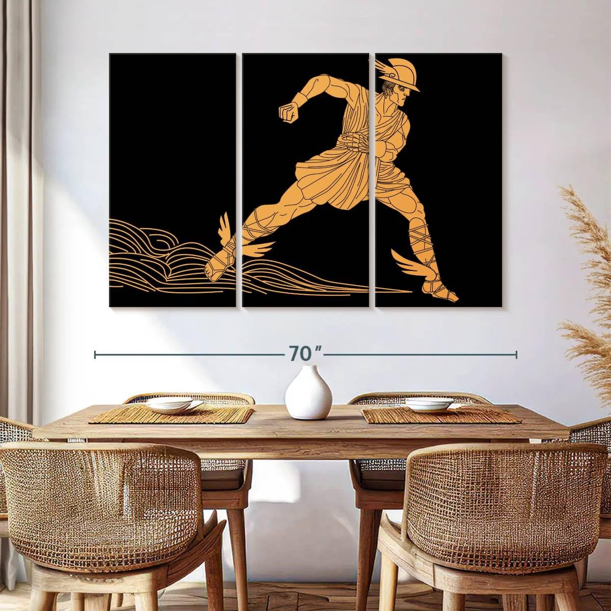 HERMES アートボード Amazon.com: ElephantStock - Greek Hermes Wall Art - Horizontal