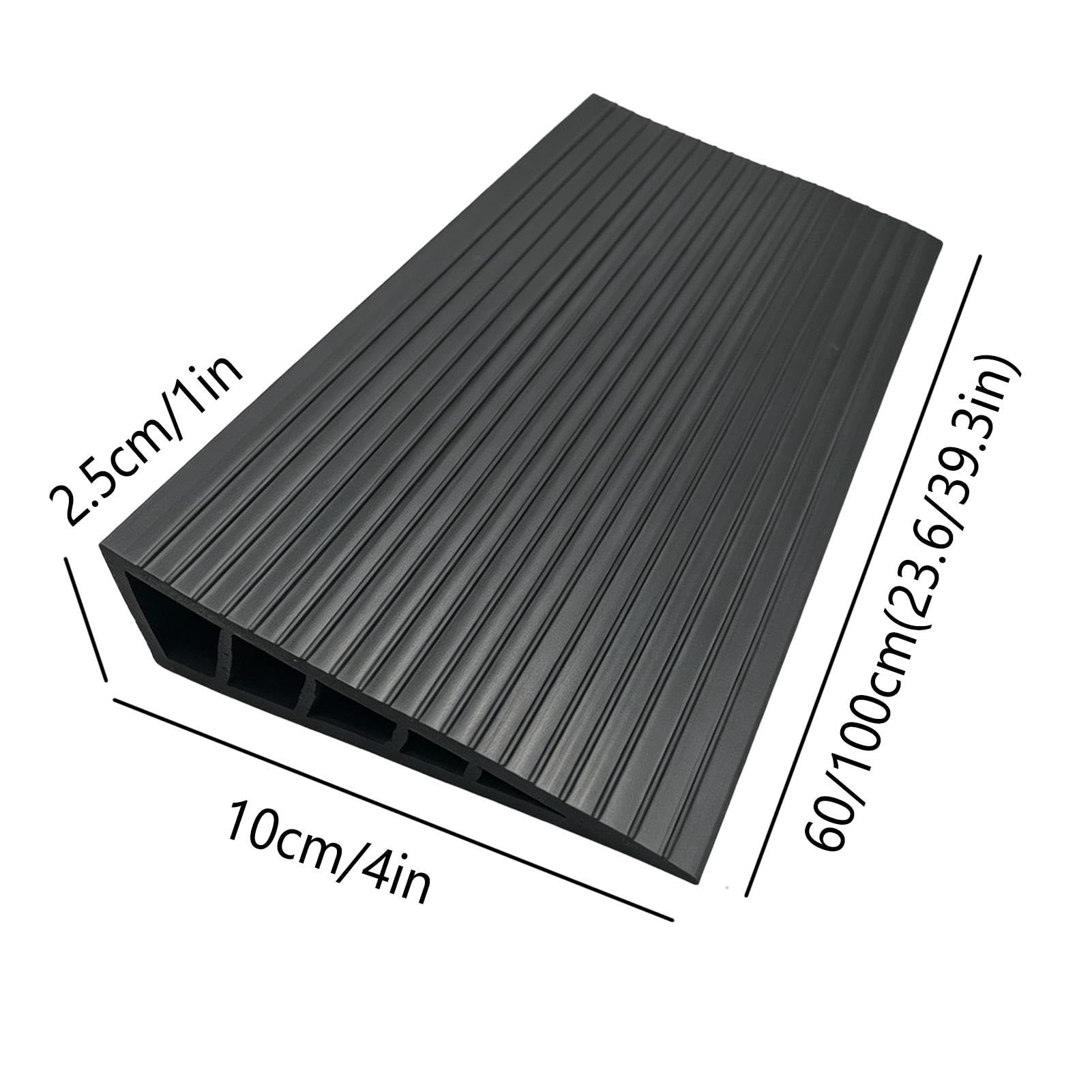 Rampa de Umbral de Altura de 2.5 cm Autoadesivo Rampa para Silla de Ruedas