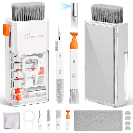 Laptop Screen Keyboard Cleaner Kit, Electronics Cleaning Tool for MacBook iPad iPhone Pro, Brush Tool for Tablet, Computer, PC Monitor,TV Camera Lens, Computer Vacuum Cleaner