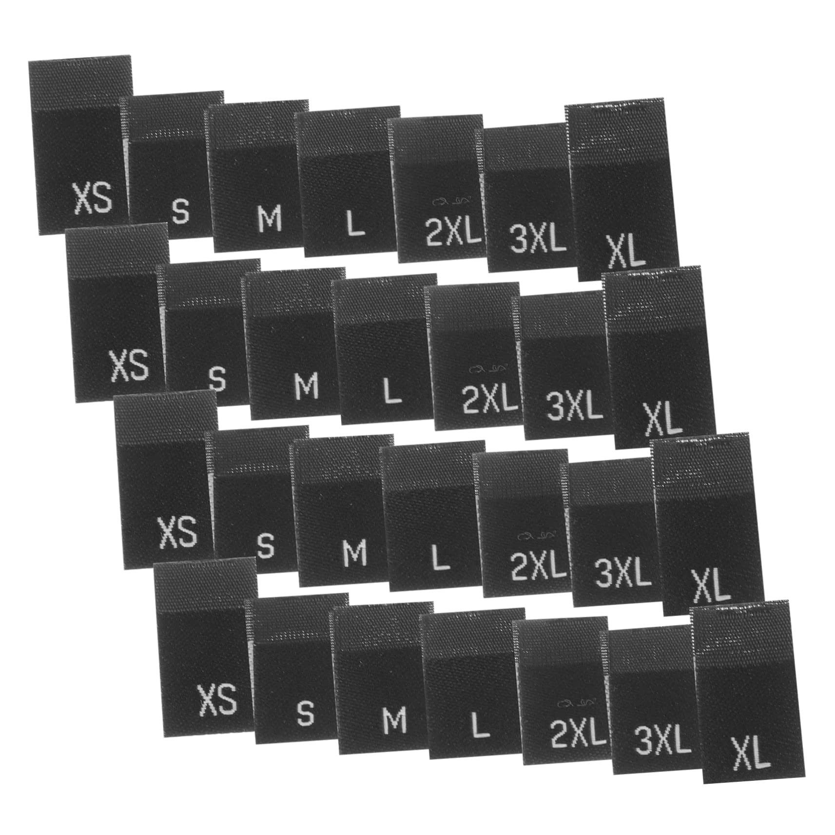 PLAFOPE Lot De 3 Étiquettes De Couture Pour Vêtements Étiquettes De Taille De Tissu Gestion Des Stocks Sans Effort 700 Pièces X 3